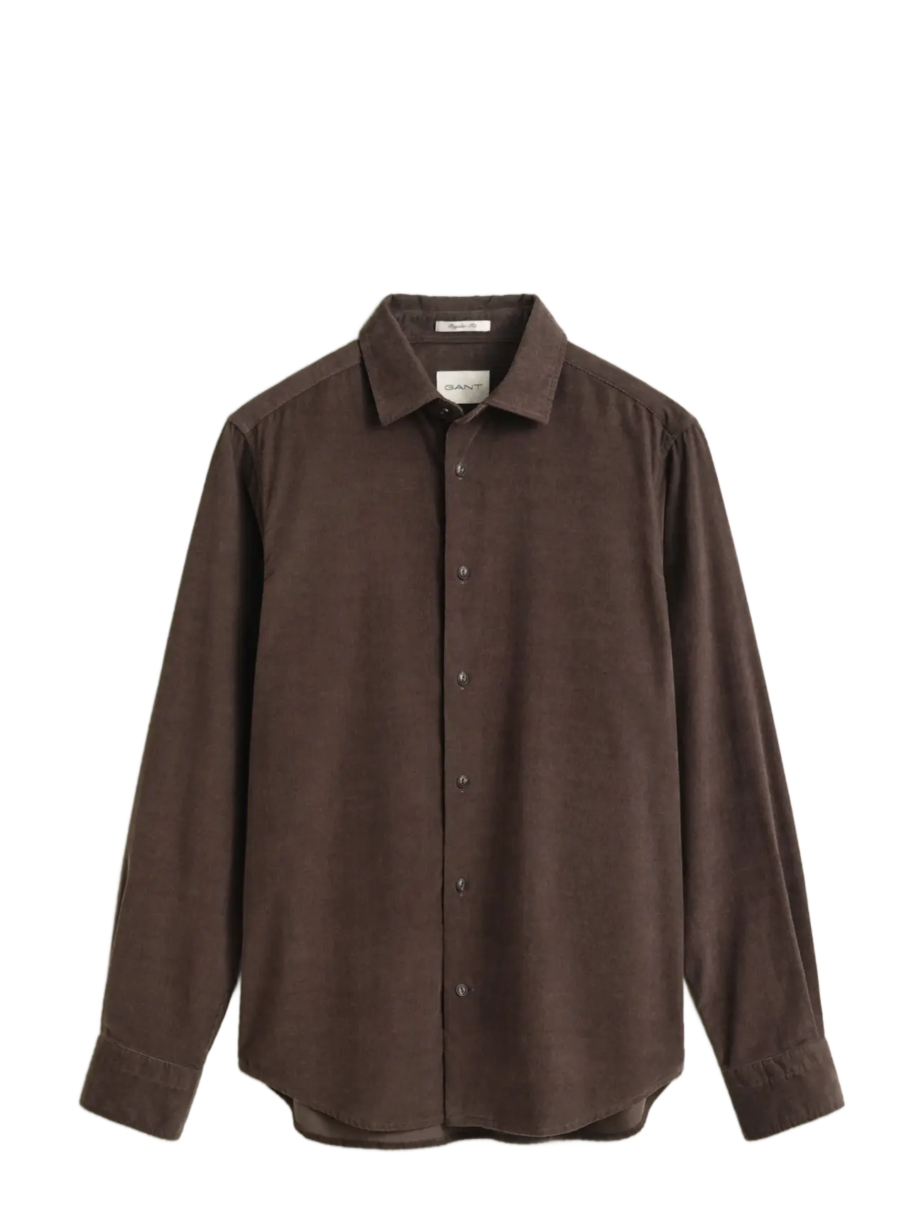 Gant Reg Baby Cord Shirt, 3XL, Shirts, Braun - Corduroy Männerswear