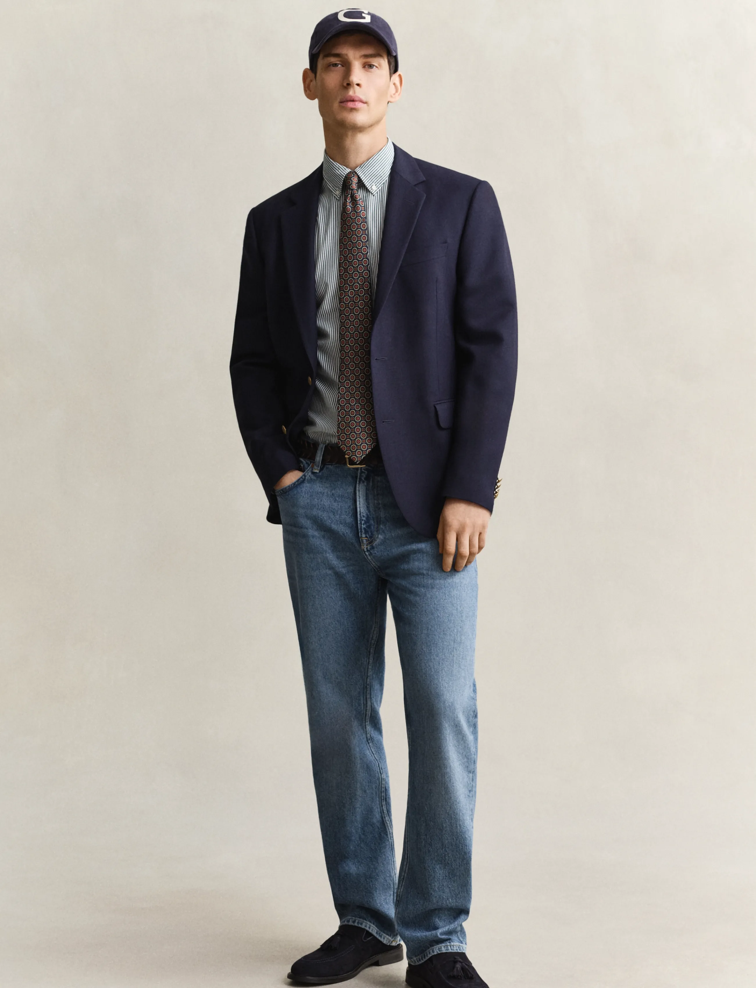 Gant - REG CLASSIC POPLIN BANKER SHIRT - dark emerald - 4