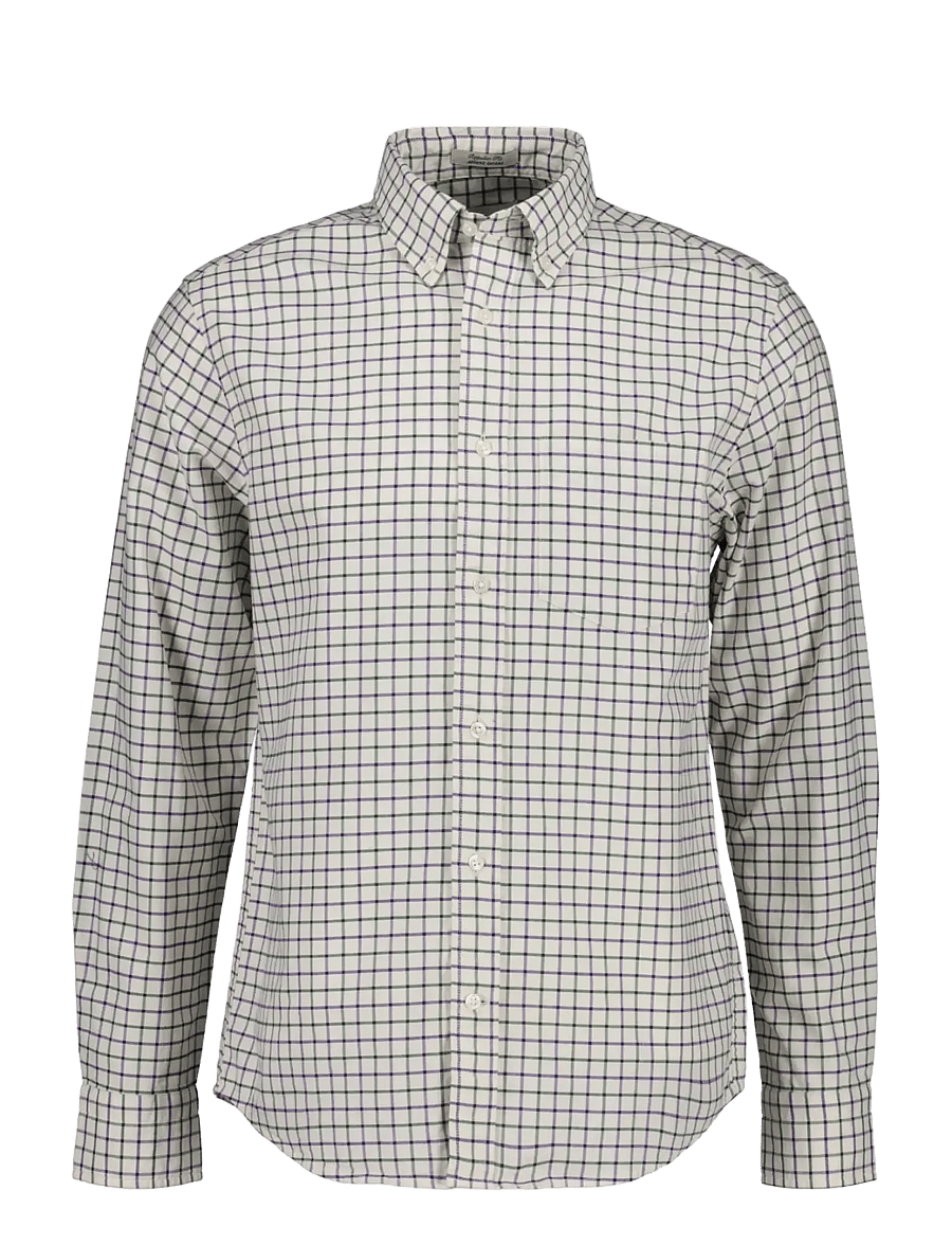 Gant - REG ARCHIVE OXFORD CHECK SHIRT - oxford-hemden - cream - 1
