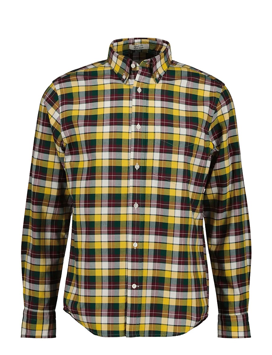 Gant - REG ARCHIVE OXFORD CHECK SHIRT - oxford-hemden - dark emerald - 0