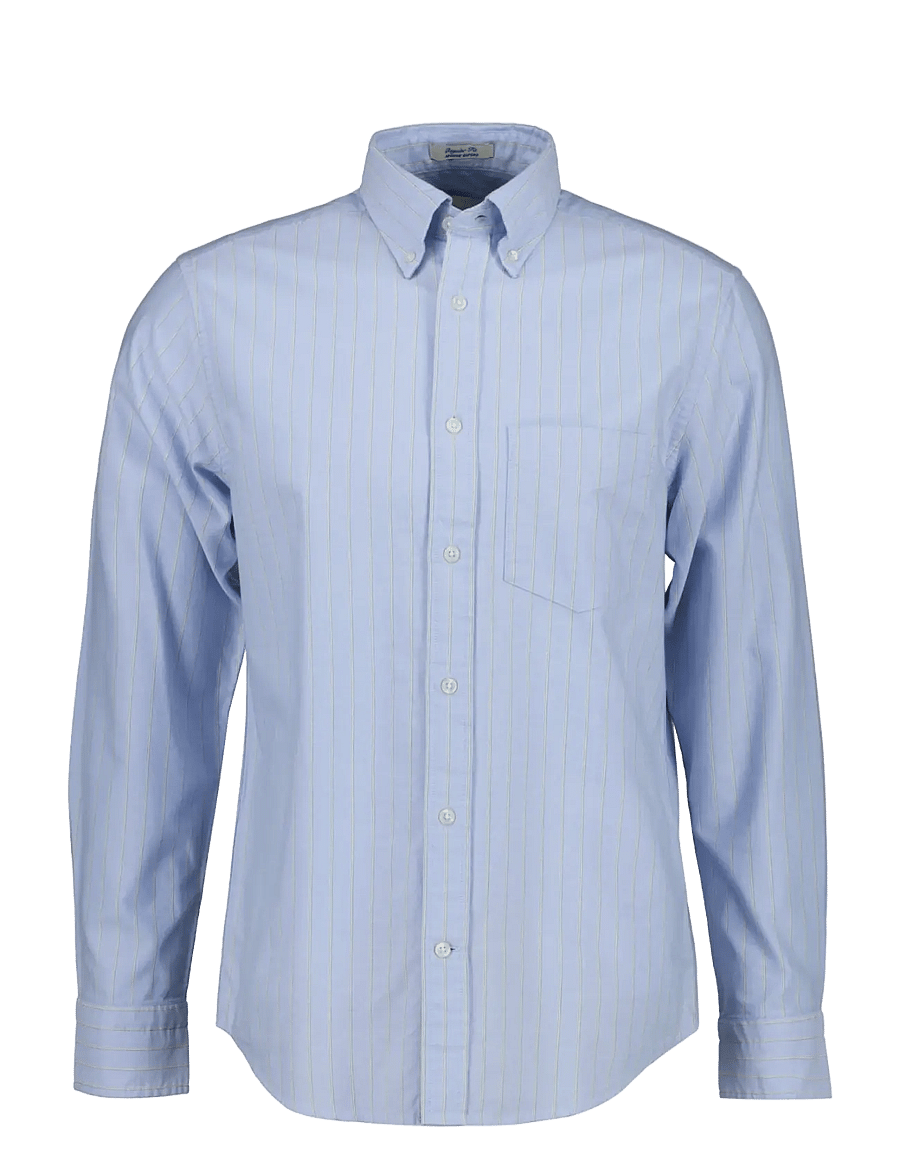 Gant - REG ARCHIVE OXFORD STRIPE SHIRT - oxford-hemden - clear sky - 1