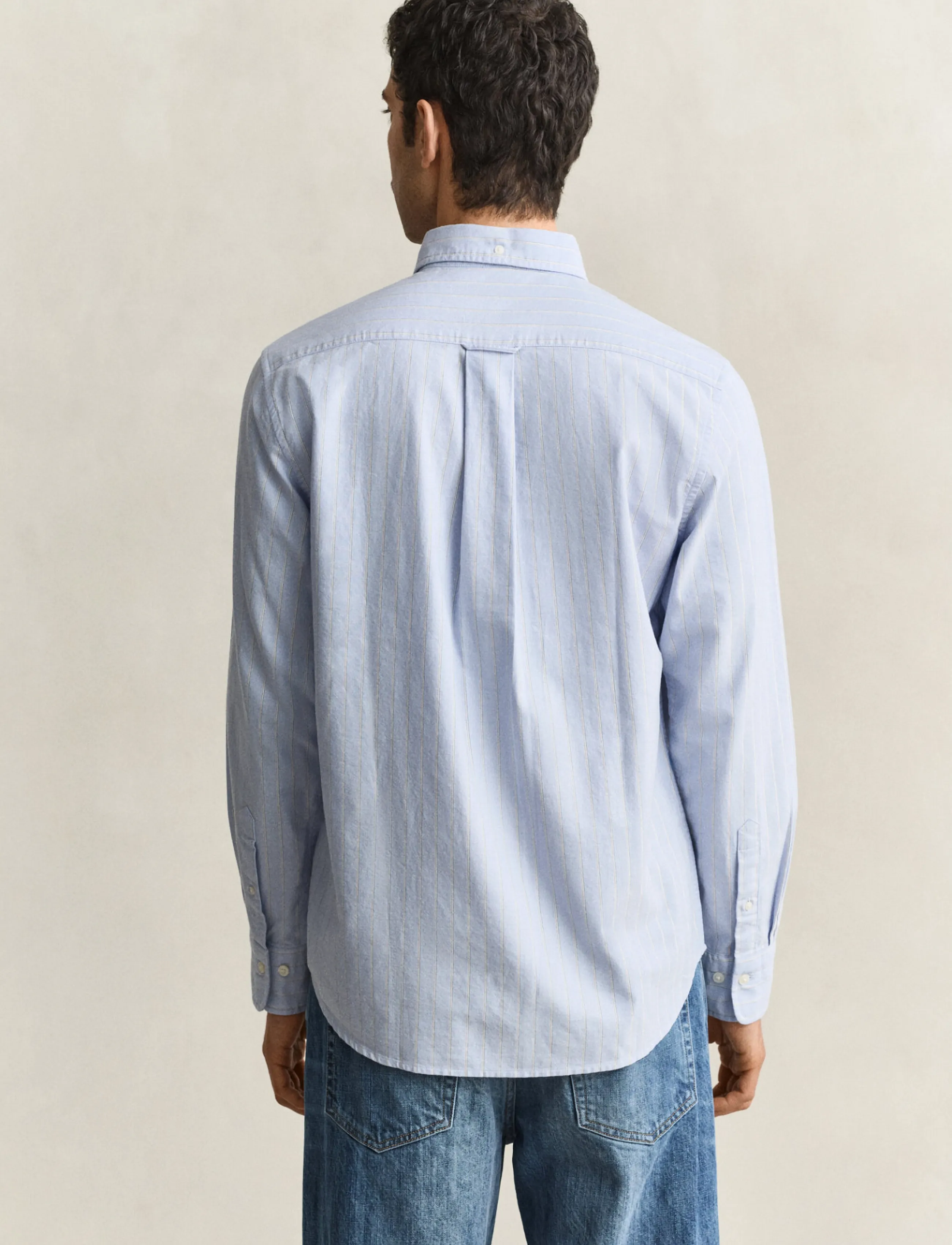 Gant - REG ARCHIVE OXFORD STRIPE SHIRT - oxford-hemden - clear sky - 2