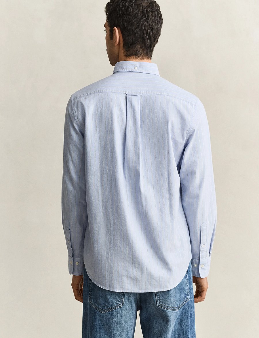 Gant - REG ARCHIVE OXFORD STRIPE SHIRT - oxford-hemden - clear sky - 2