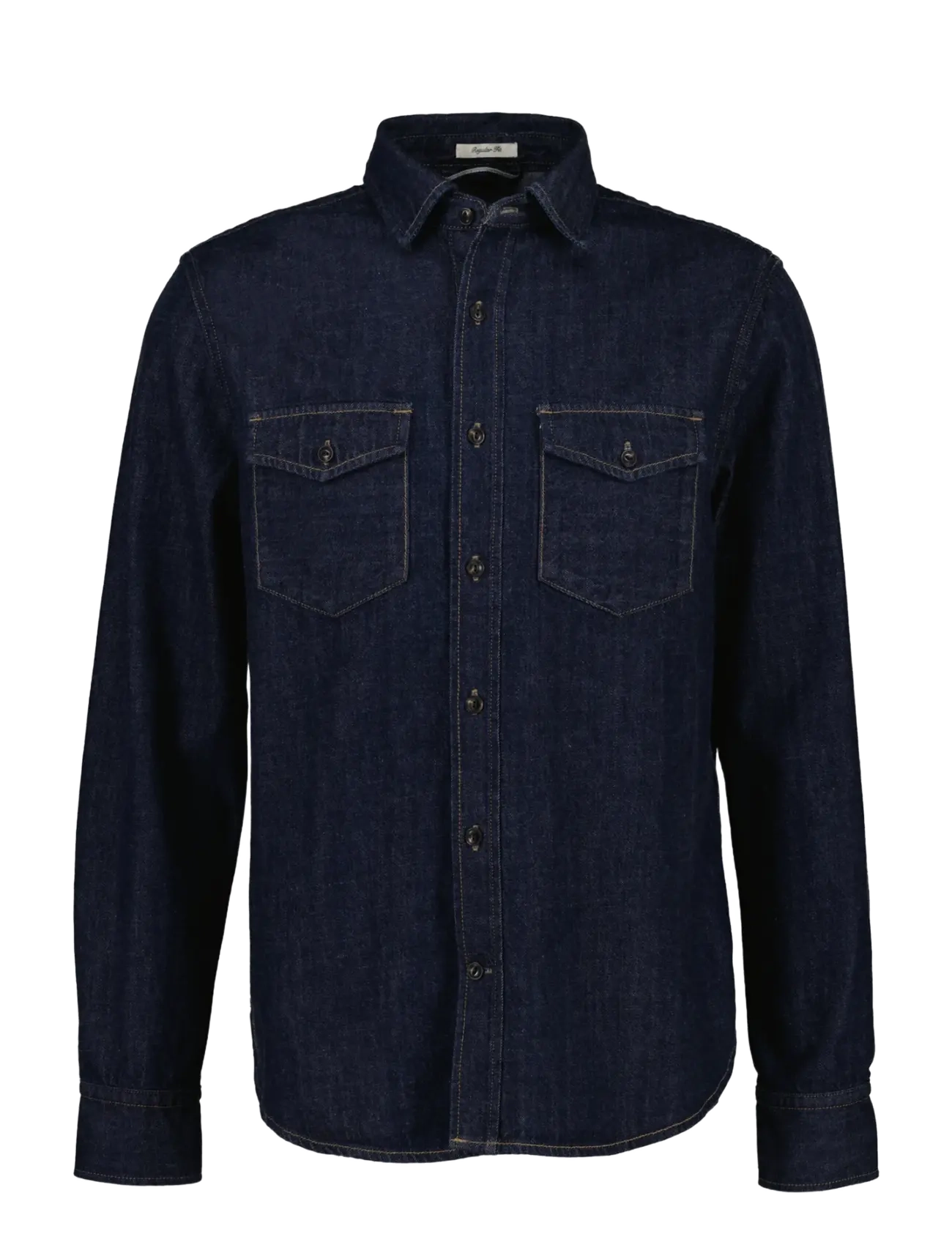 Gant - REG DENIM SELVEDGE SHIRT - dark indigo - 1