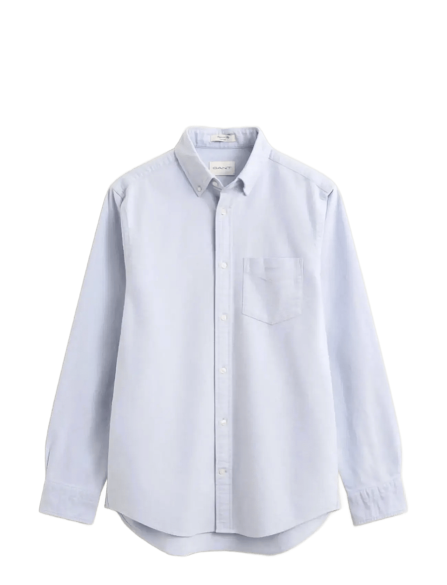 Gant - REG BRUSHED OXFORD SHIRT - oxford skjorter - clear sky - 1