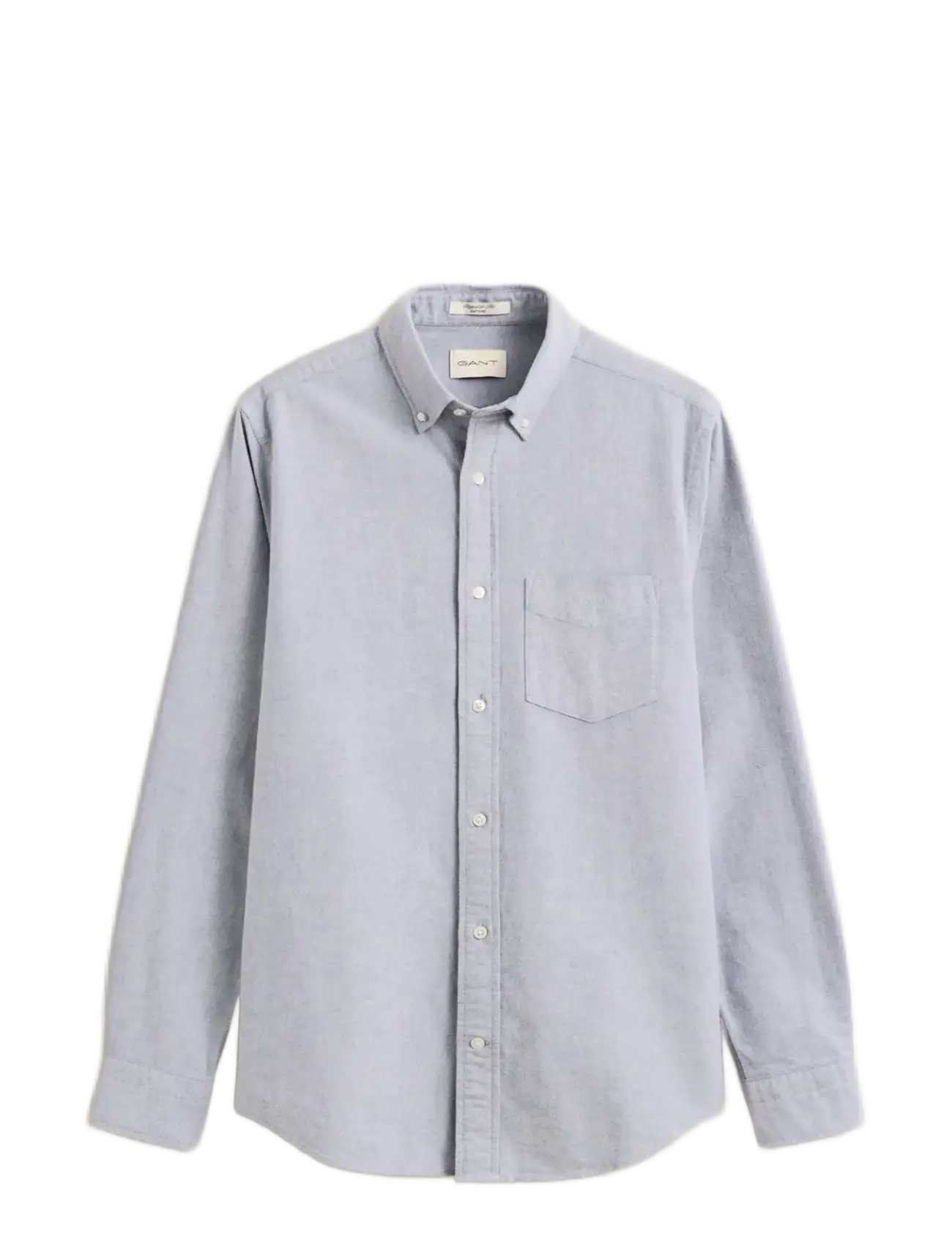 Gant - REG BRUSHED OXFORD SHIRT - oxford skjorter - crisp blue - 2