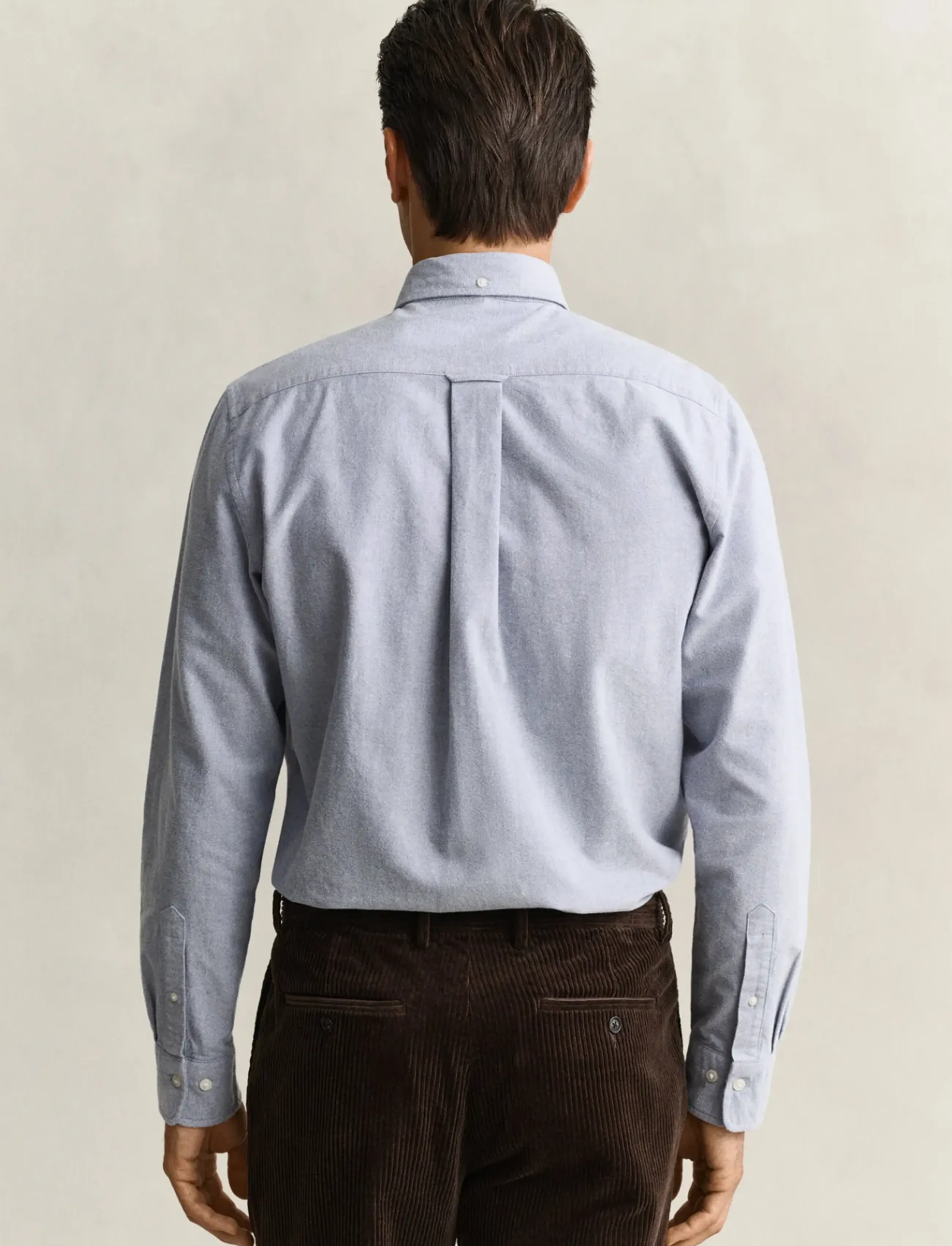 Gant - REG BRUSHED OXFORD SHIRT - oxford skjorter - crisp blue - 3