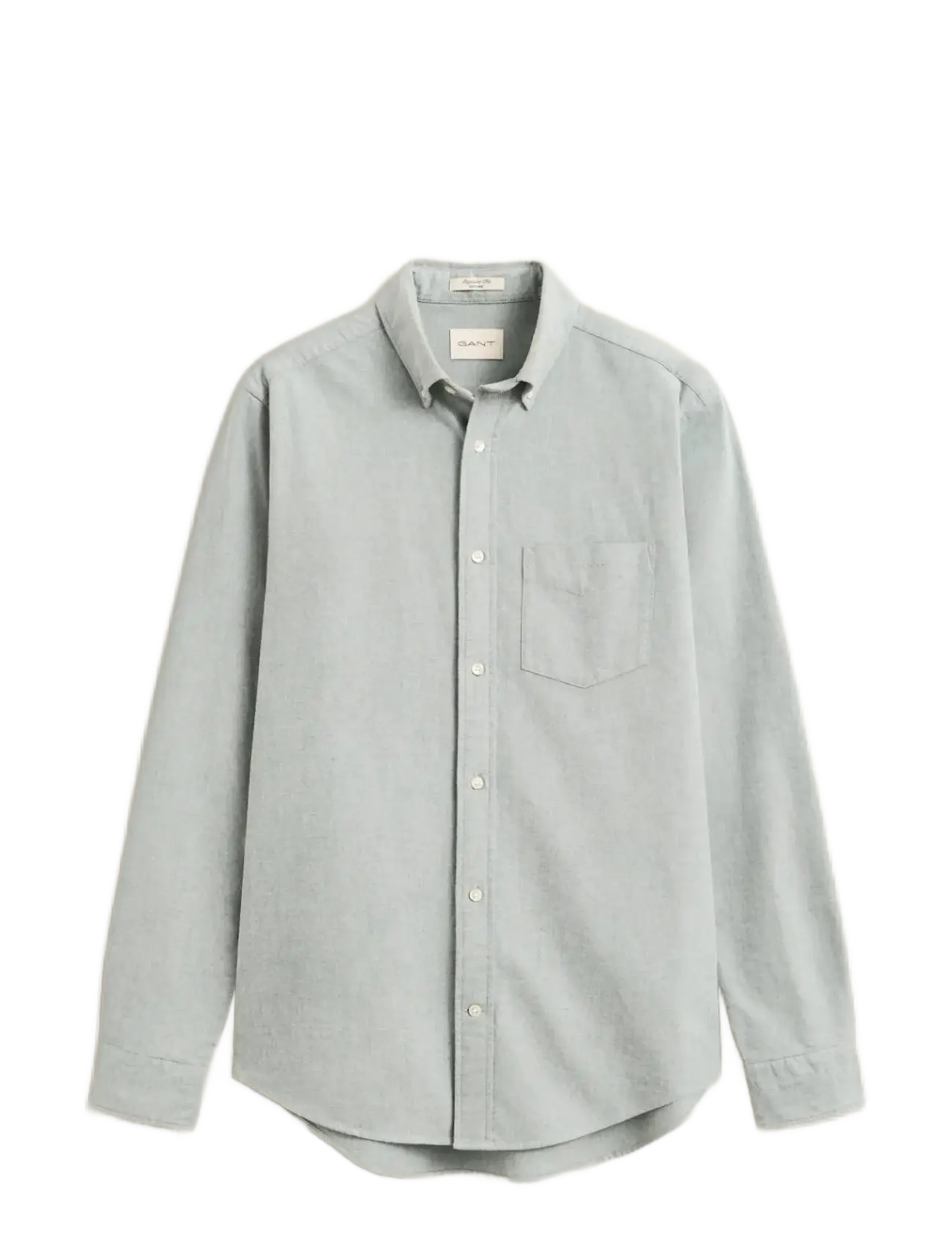 Gant - REG BRUSHED OXFORD SHIRT - dark emerald - 1