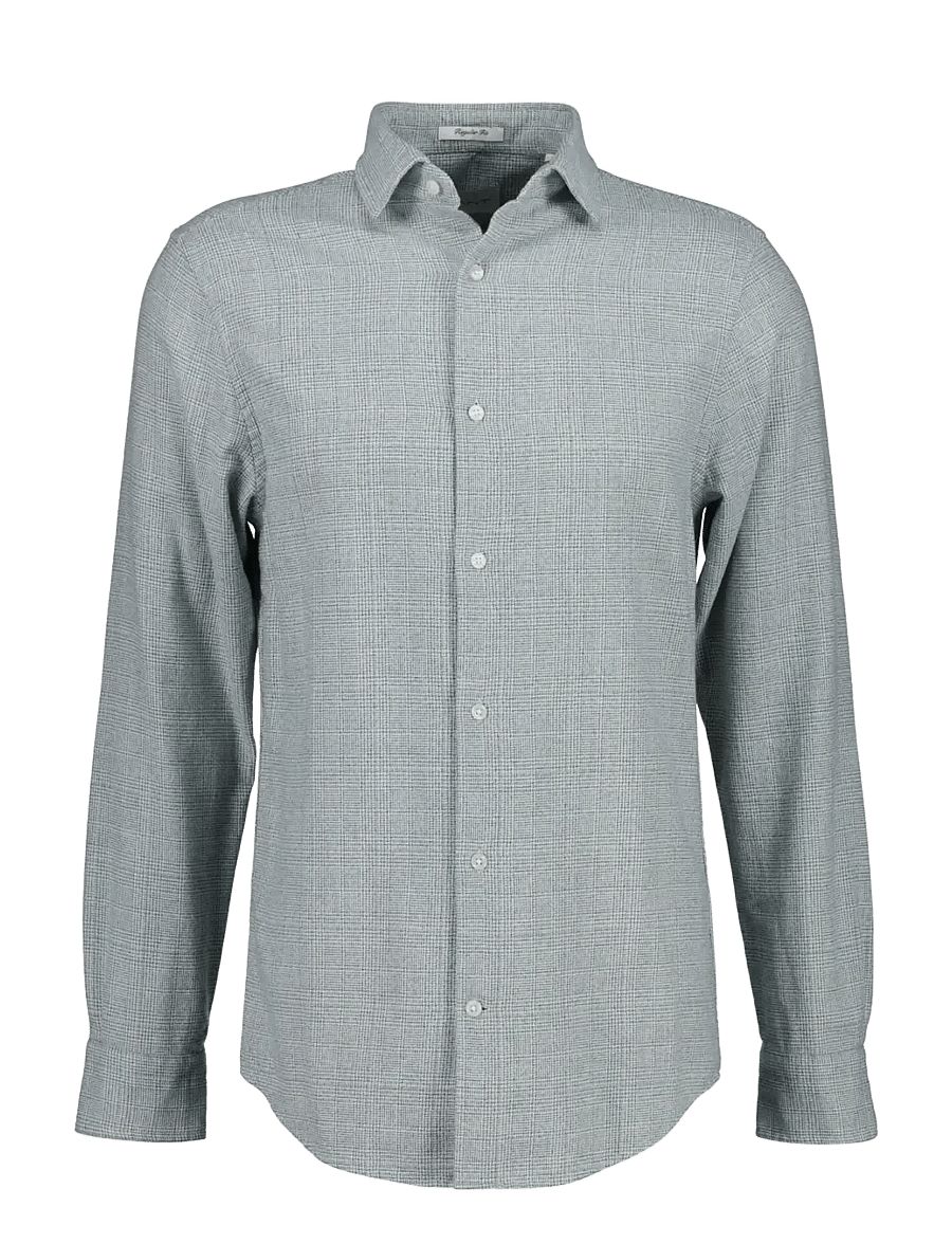 Gant - REG JASPE GLENCHECK SHIRT - ruudulised särgid - dark emerald - 0