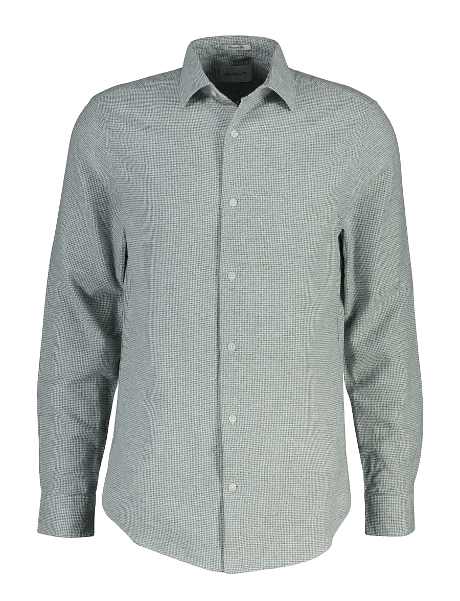 Gant - REG JASPE HOUNDSTOOTH CHECK SHIRT - ruudulised särgid - dark emerald - 0