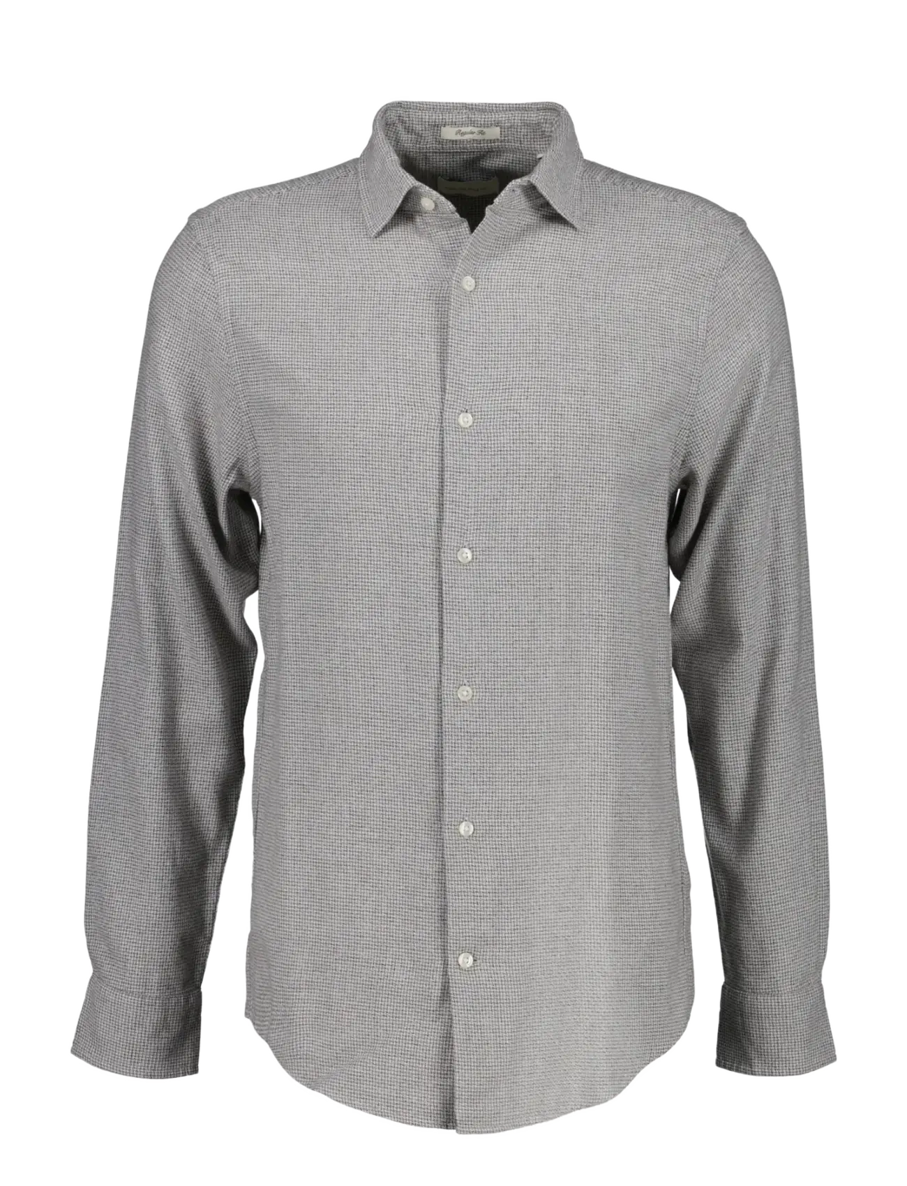 Gant REG JASPE HOUNDSTOOTH CHECK SHIRT - Säsongens färger - RICH BROWN / brown