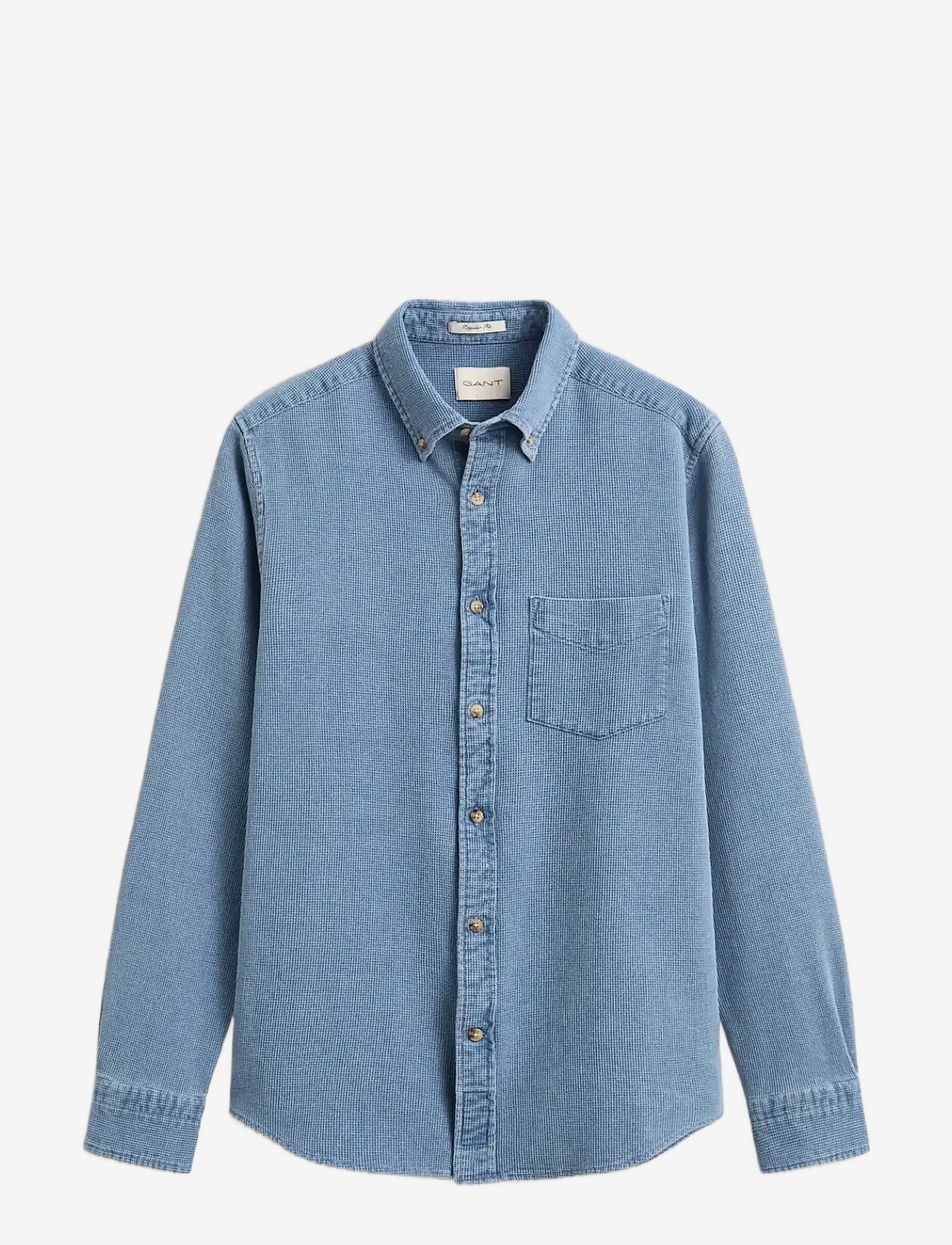 Gant | Reg Indigo Waffle Shirt | XXXL