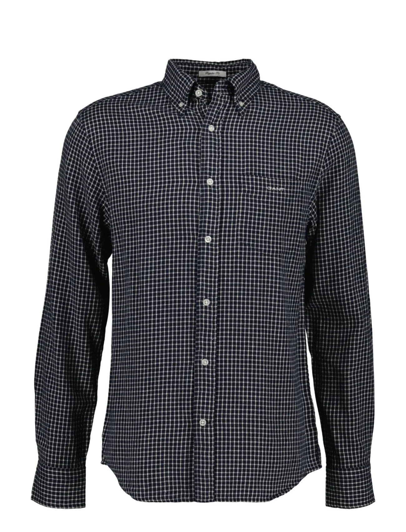 Gant - REG WINDBLOWN FLANNEL CHECK SHIRT - evening blue - 1