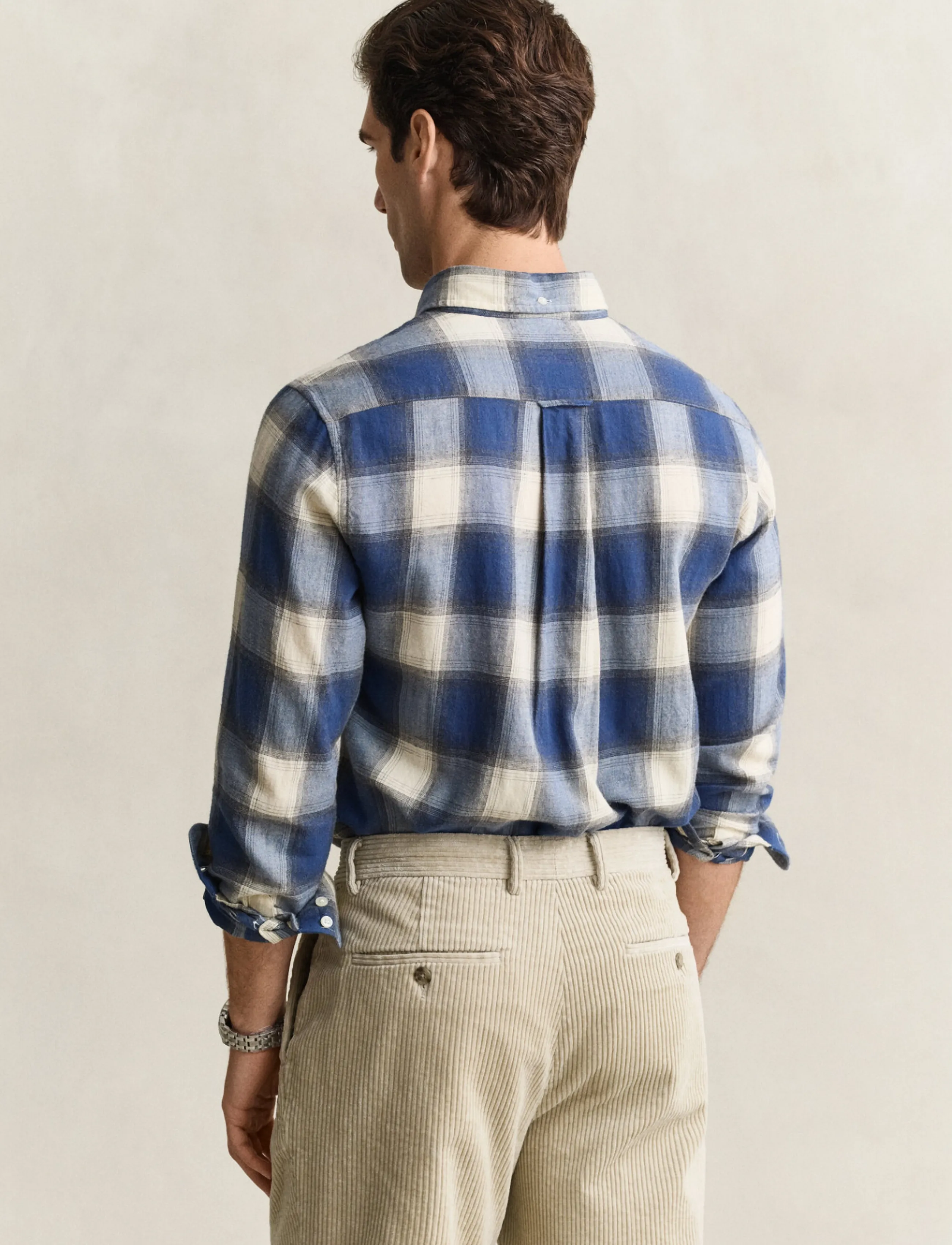 Gant - REG WINDBLOWN FLANNEL CHECK SHIRT - blue horizon - 2