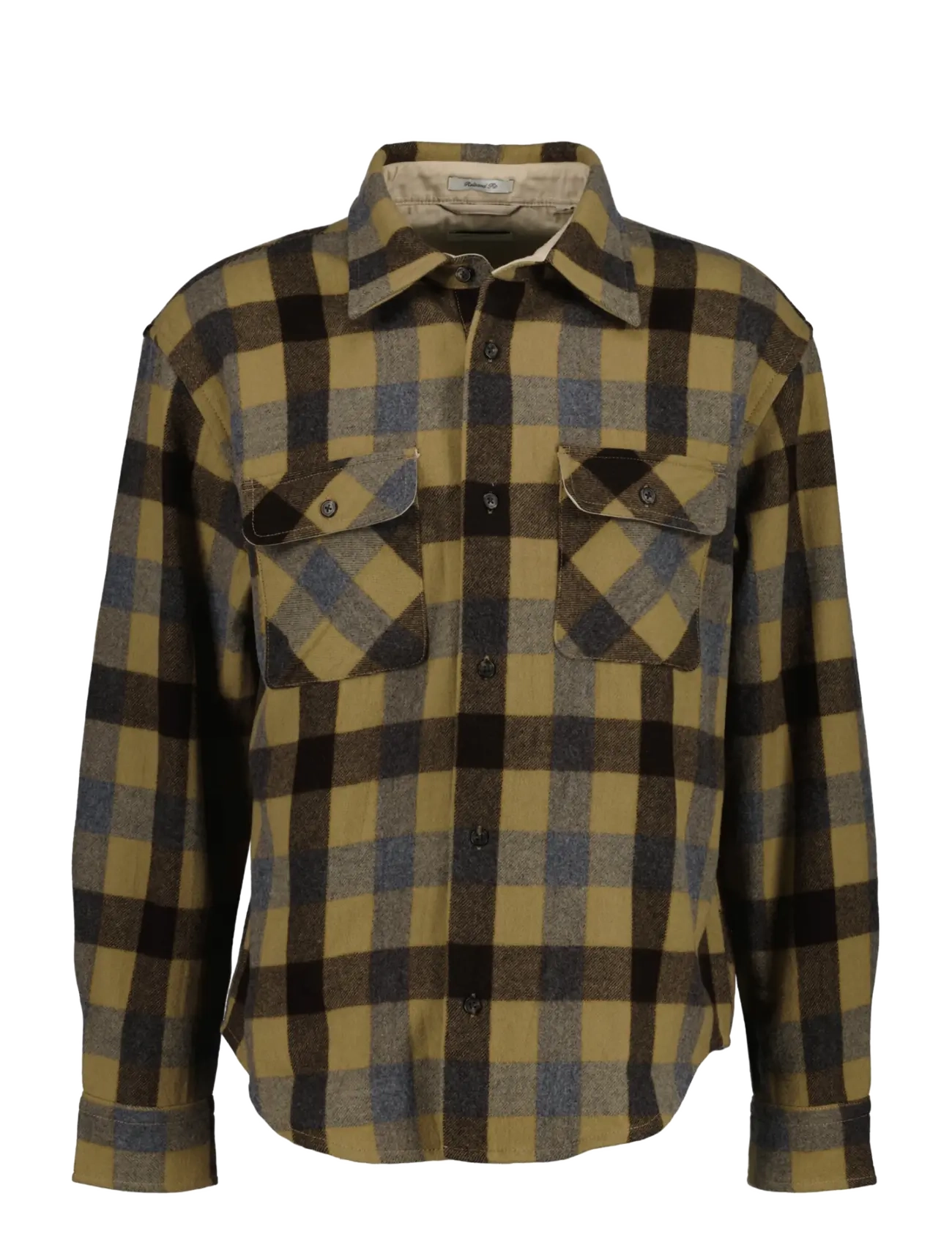 Gant - REL CHECK WOOLSTER SHIRT - checkered shirts - warm khaki - 1