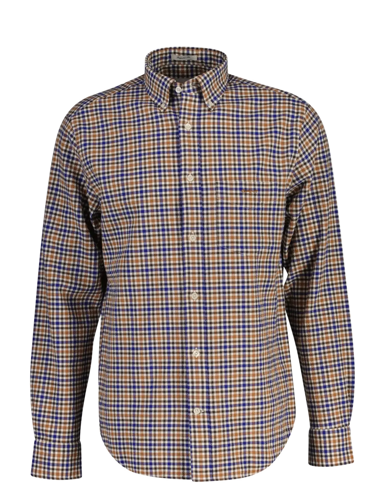 Gant REG SEERSUCKER CHECK SHIRT - Shoppa efter tillfälle - CRISP BLUE / blue