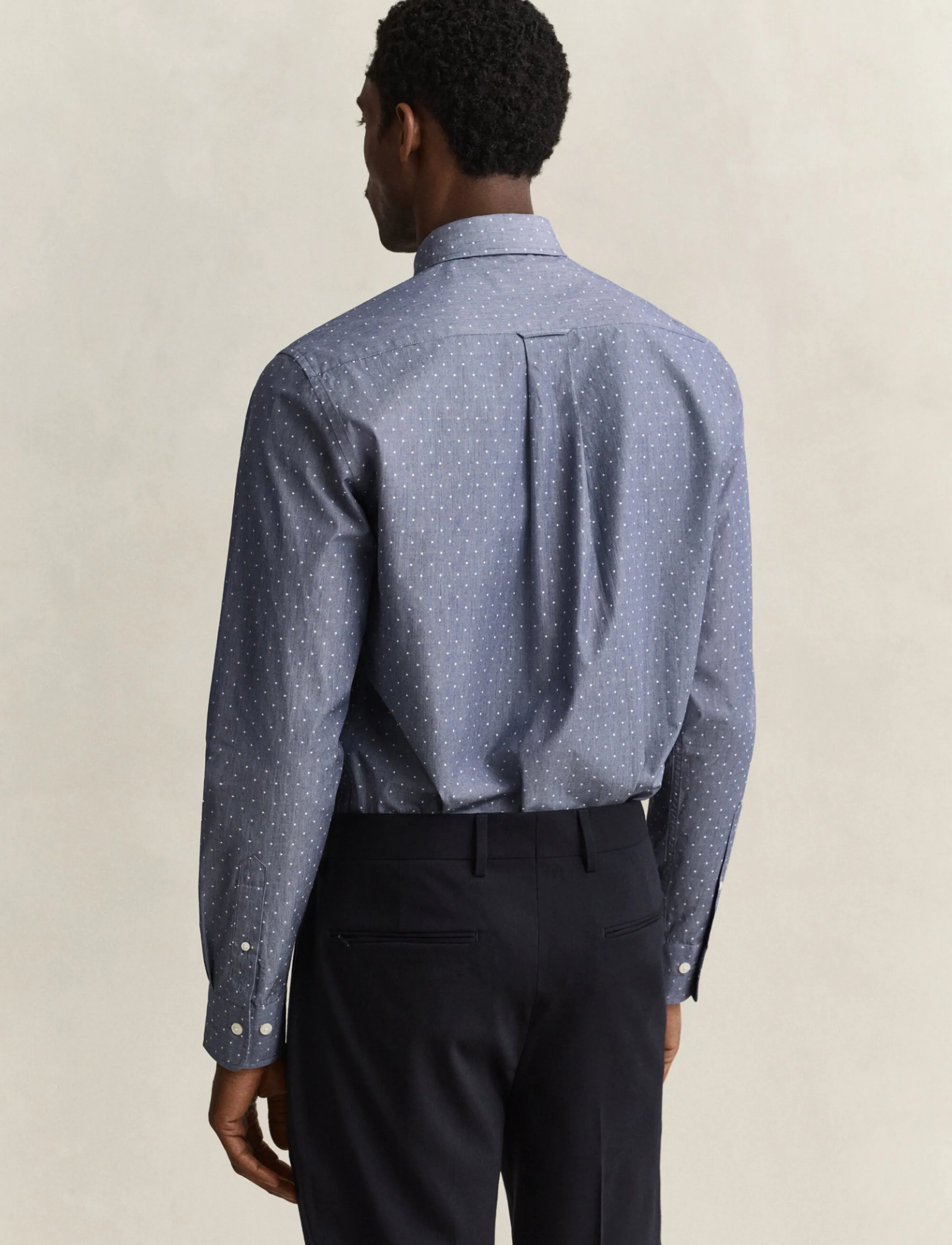 Gant - REG FIL COUPE SHIRT - persian blue - 2