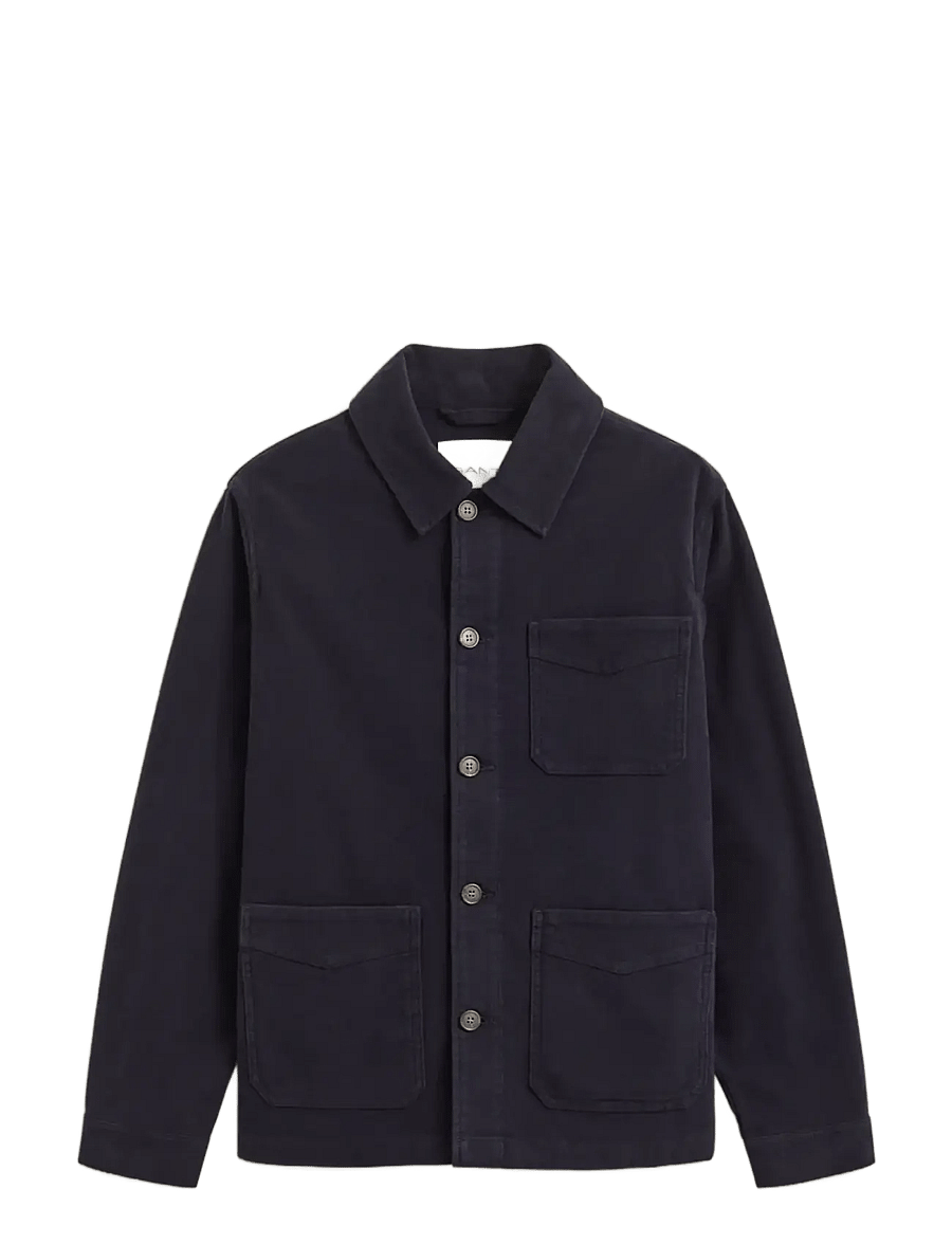 Gant - REG MOLESKIN OVERSHIRT - evening blue - 0
