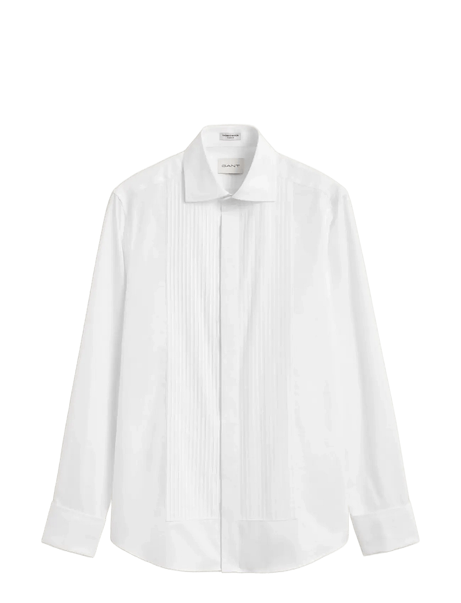 Gant - SLIM TAILORED TUXEDO SHIRT - white - 0