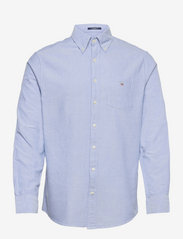 GANT - REG OXFORD BD - oxford skjorter - capri blue - 0