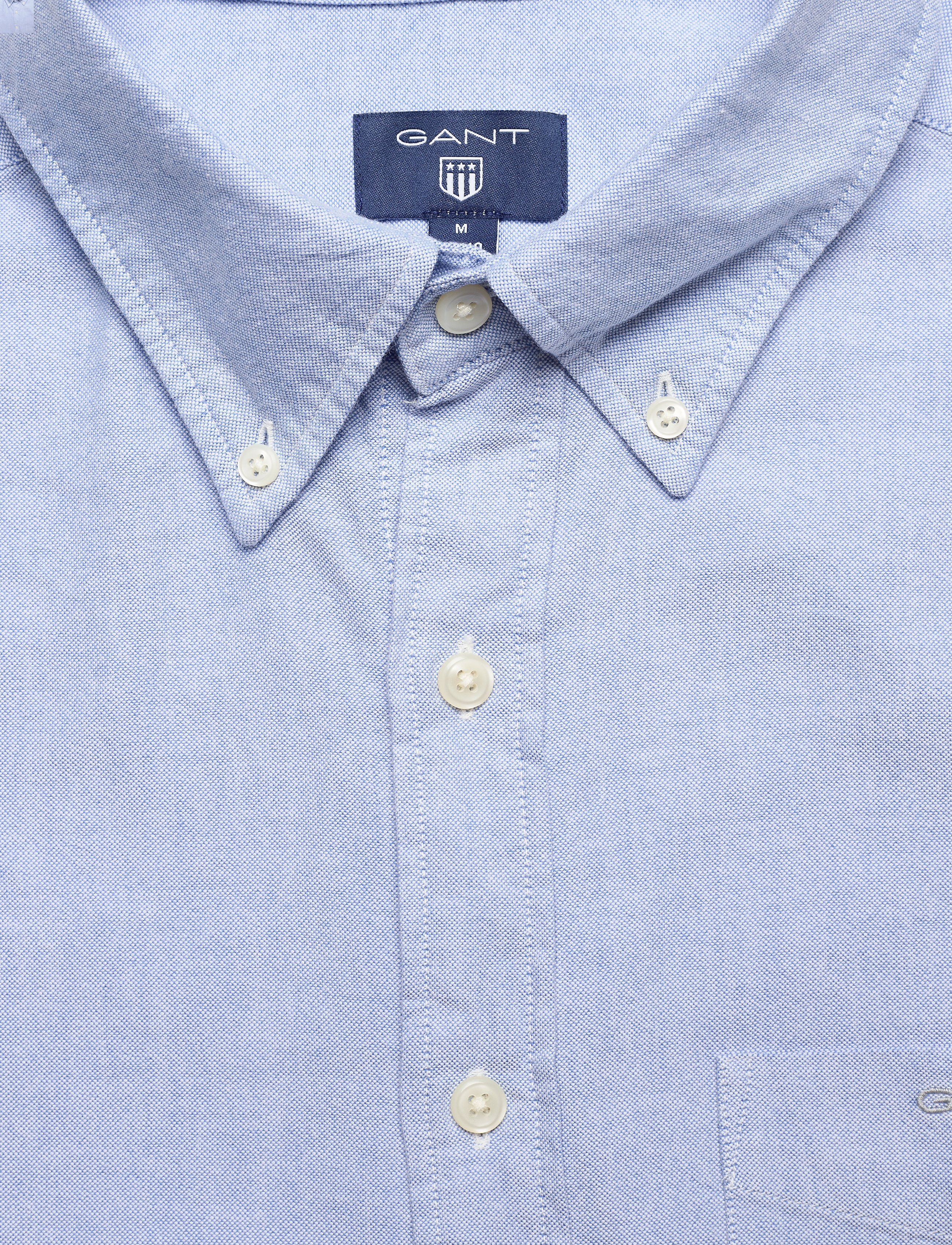 GANT - REG OXFORD BD - capri blue - 2