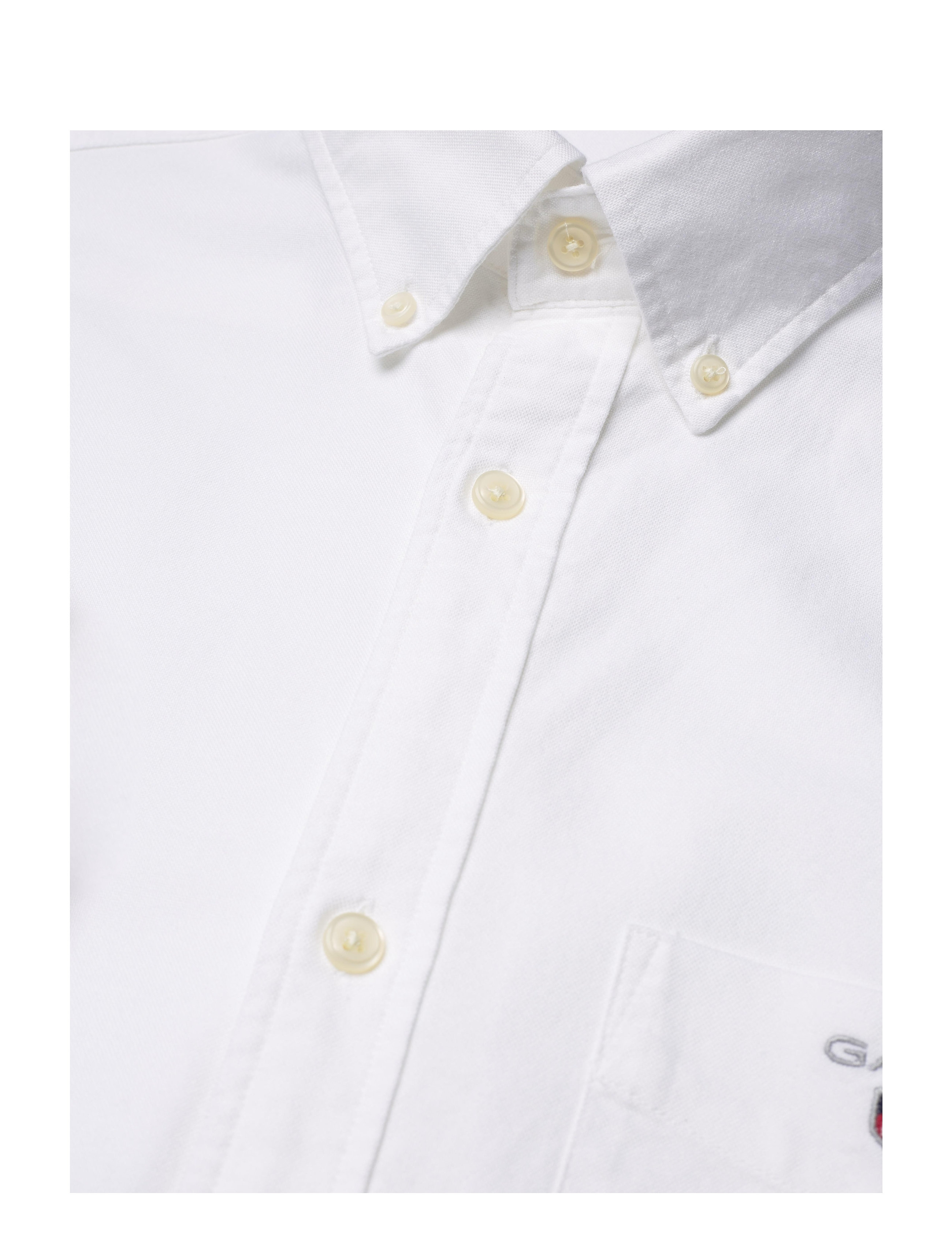 GANT - REG OXFORD BD - white - 3