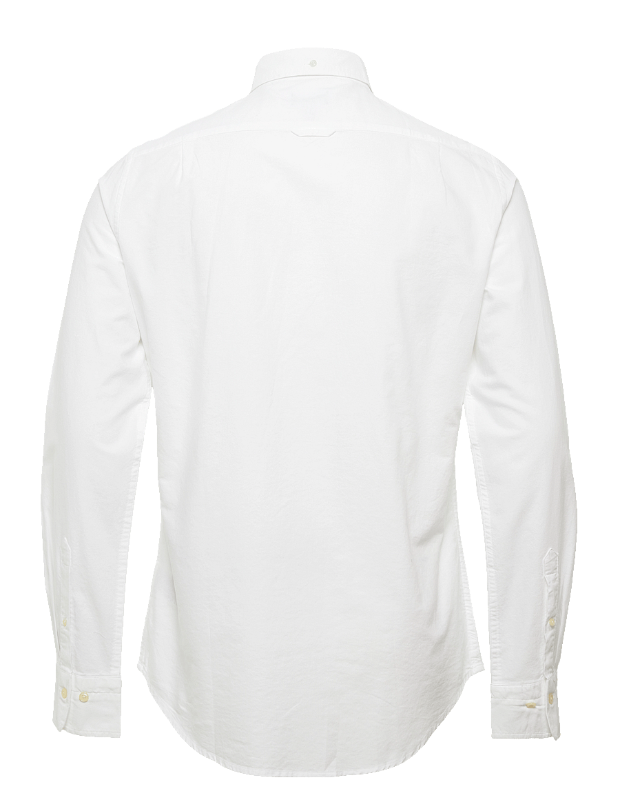 GANT - SLIM OXFORD BD - white - 1