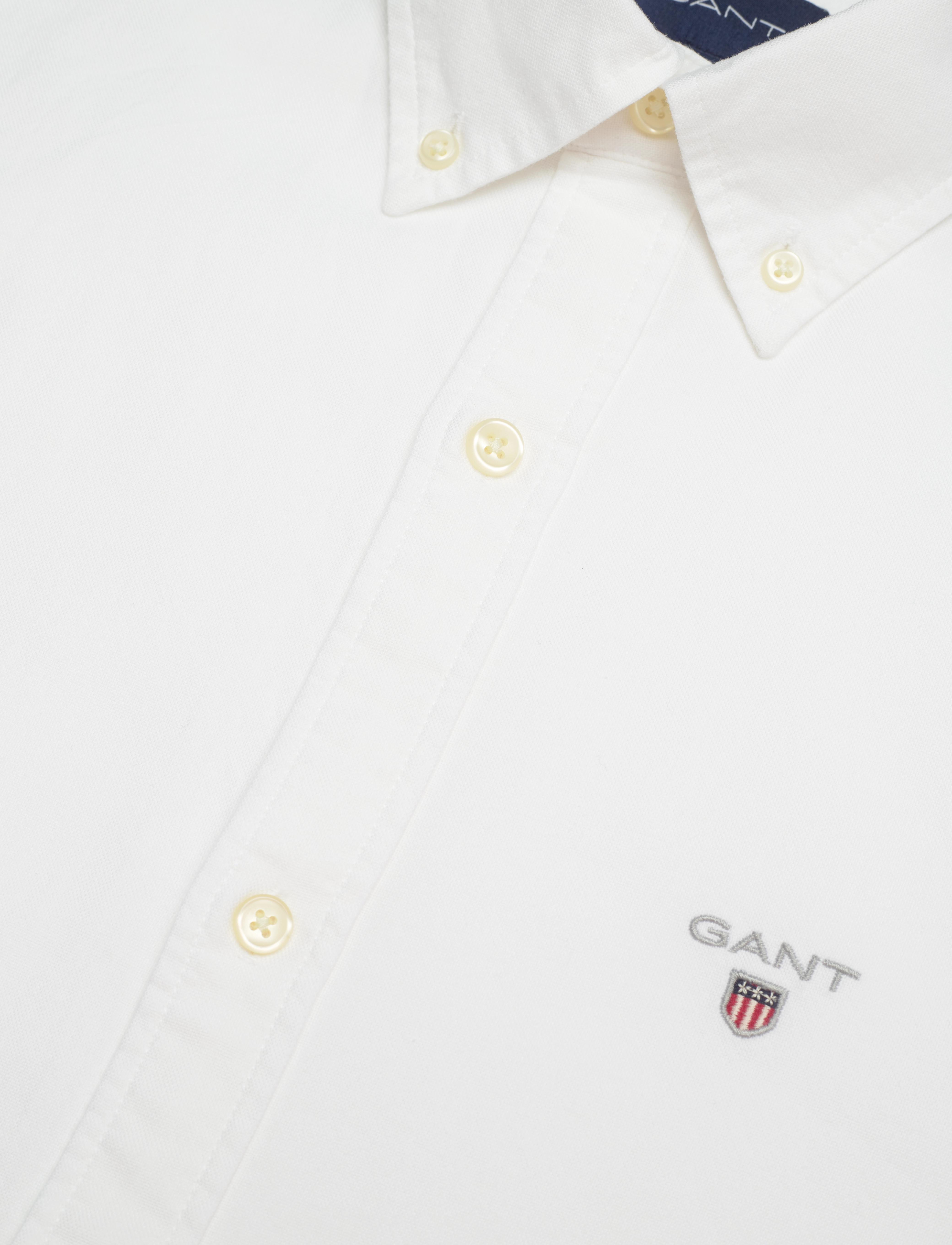 GANT - SLIM OXFORD BD - white - 4
