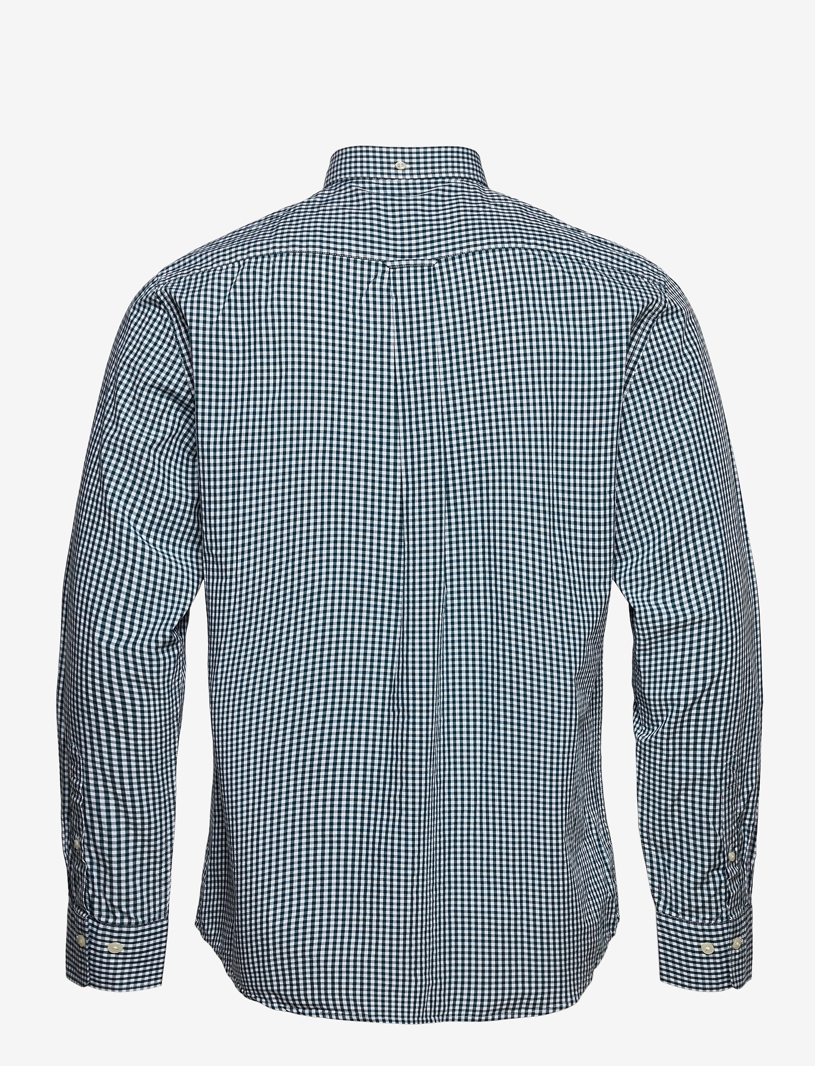GANT - REG GINGHAM BROADCLOTH BD - tartan green - 1