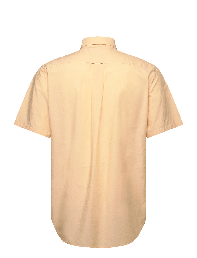 GANT - REG CLASSIC POPLIN SS SHIRT - basic skjorter - dusty yellow - 1