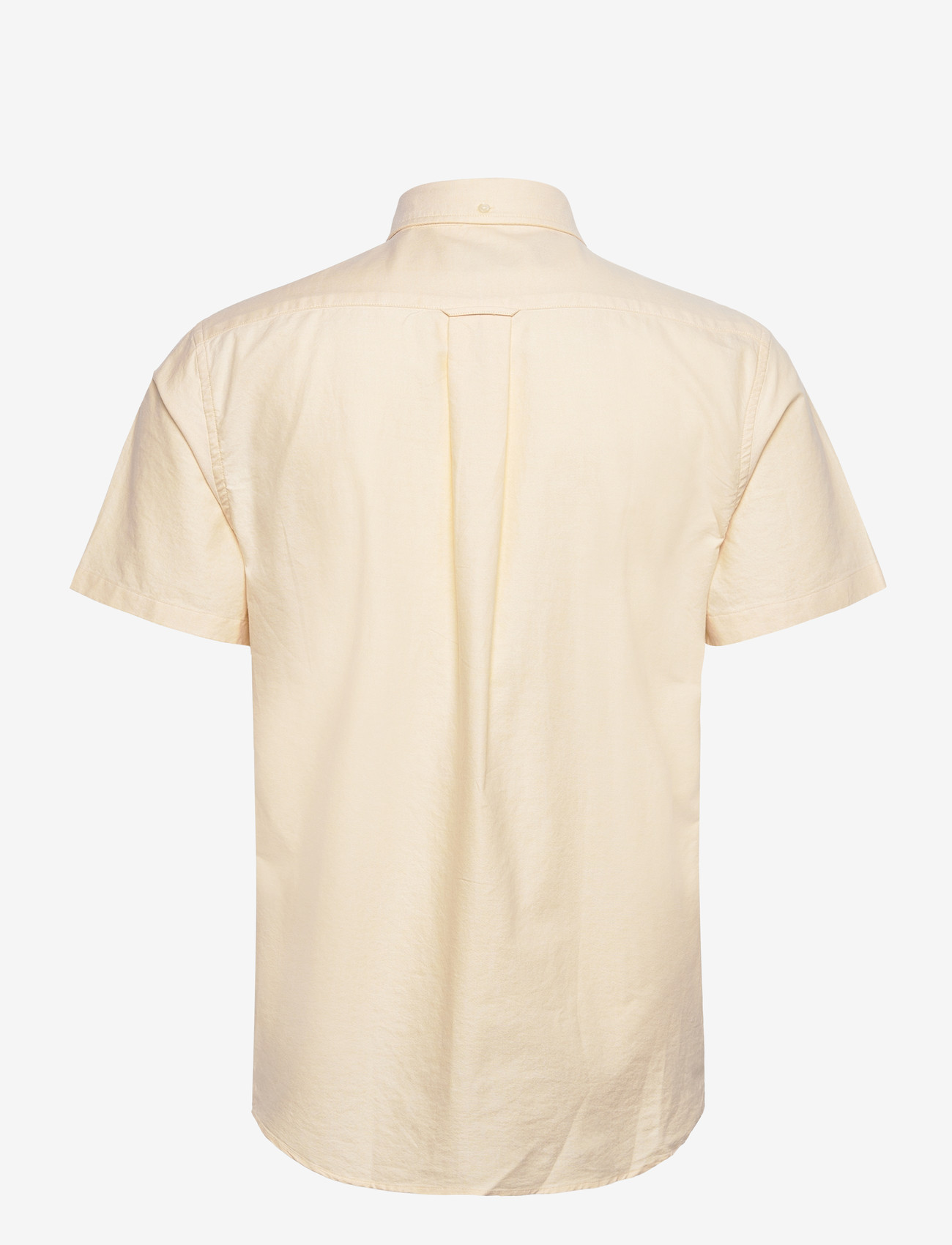 Gant - REG CLASSIC OXFORD SS SHIRT - oxford skjorter - dusty yellow - 1