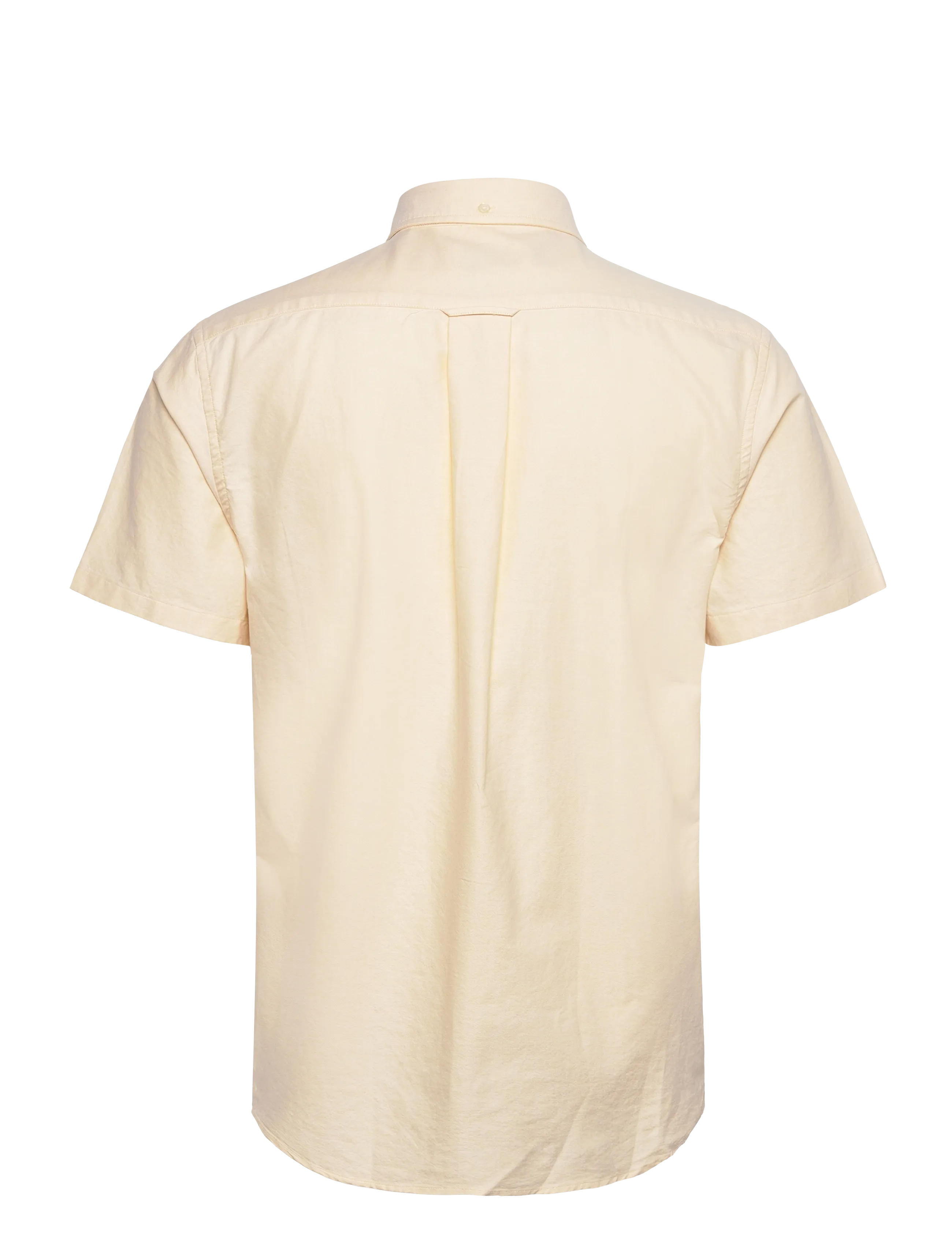 Gant - REG CLASSIC OXFORD SS SHIRT - oxford skjorter - dusty yellow - 1