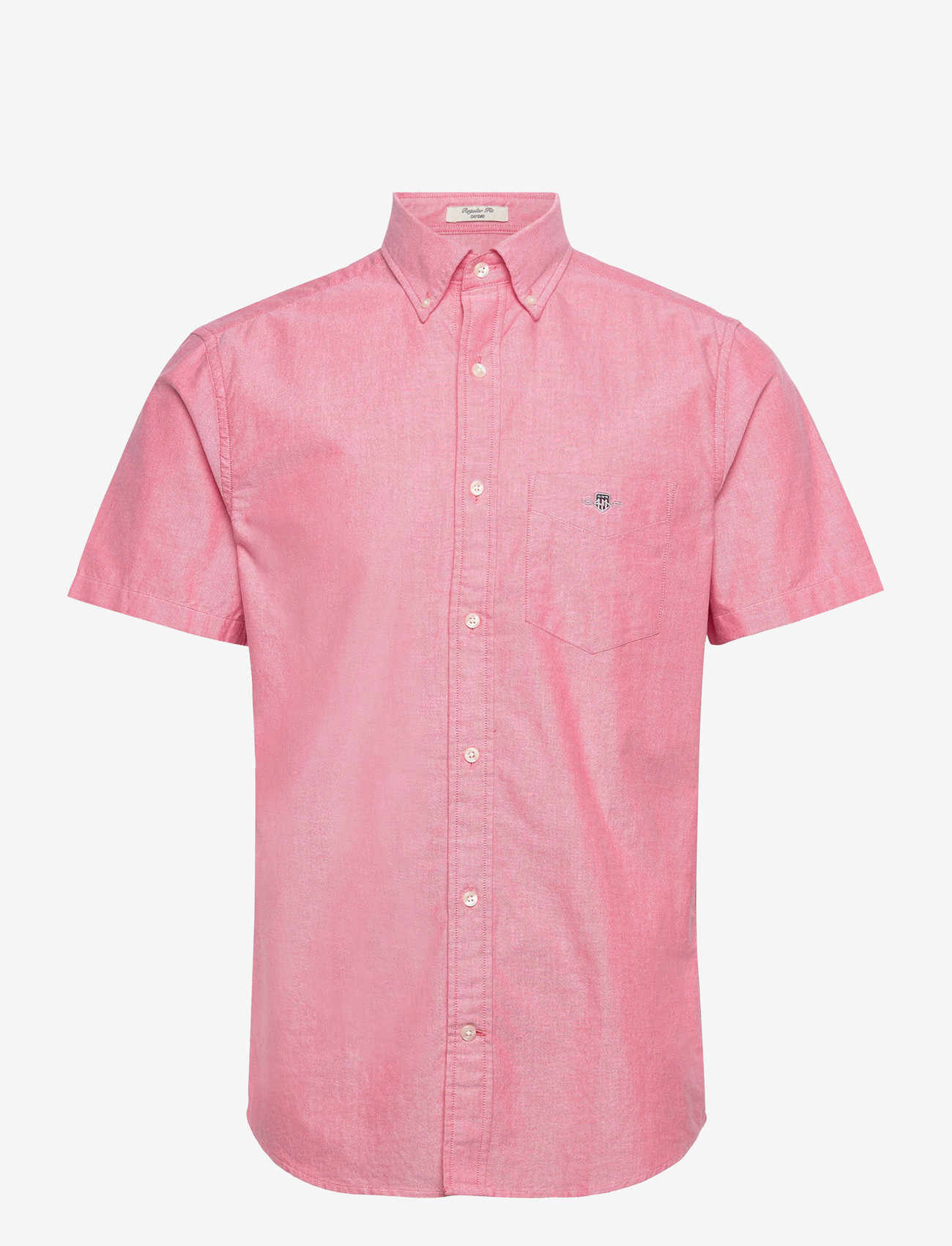 GANT - REG CLASSIC OXFORD SS SHIRT - oxford-skjortor - sunset pink - 0