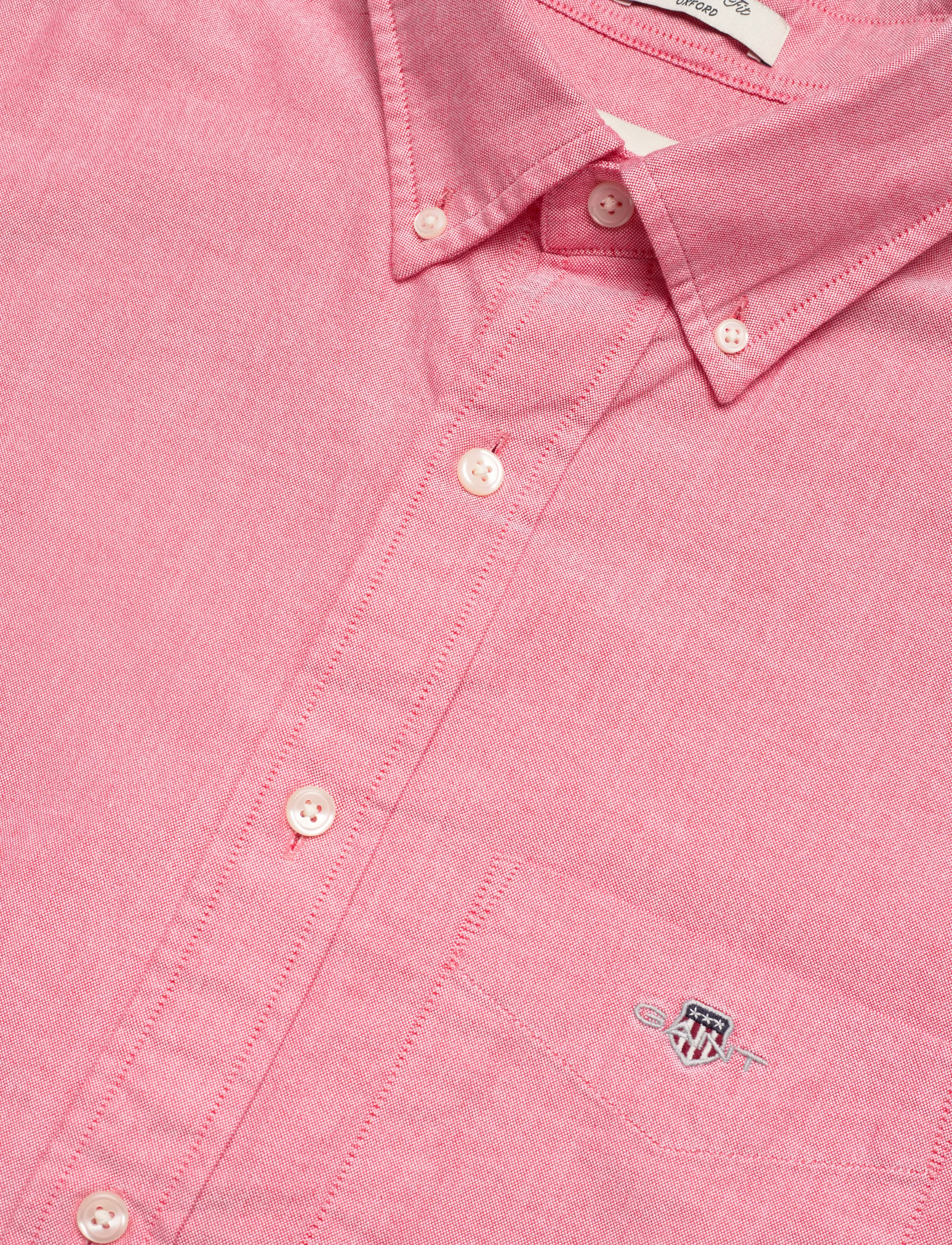 Gant - REG CLASSIC OXFORD SS SHIRT - chemises oxford - sunset pink - 3