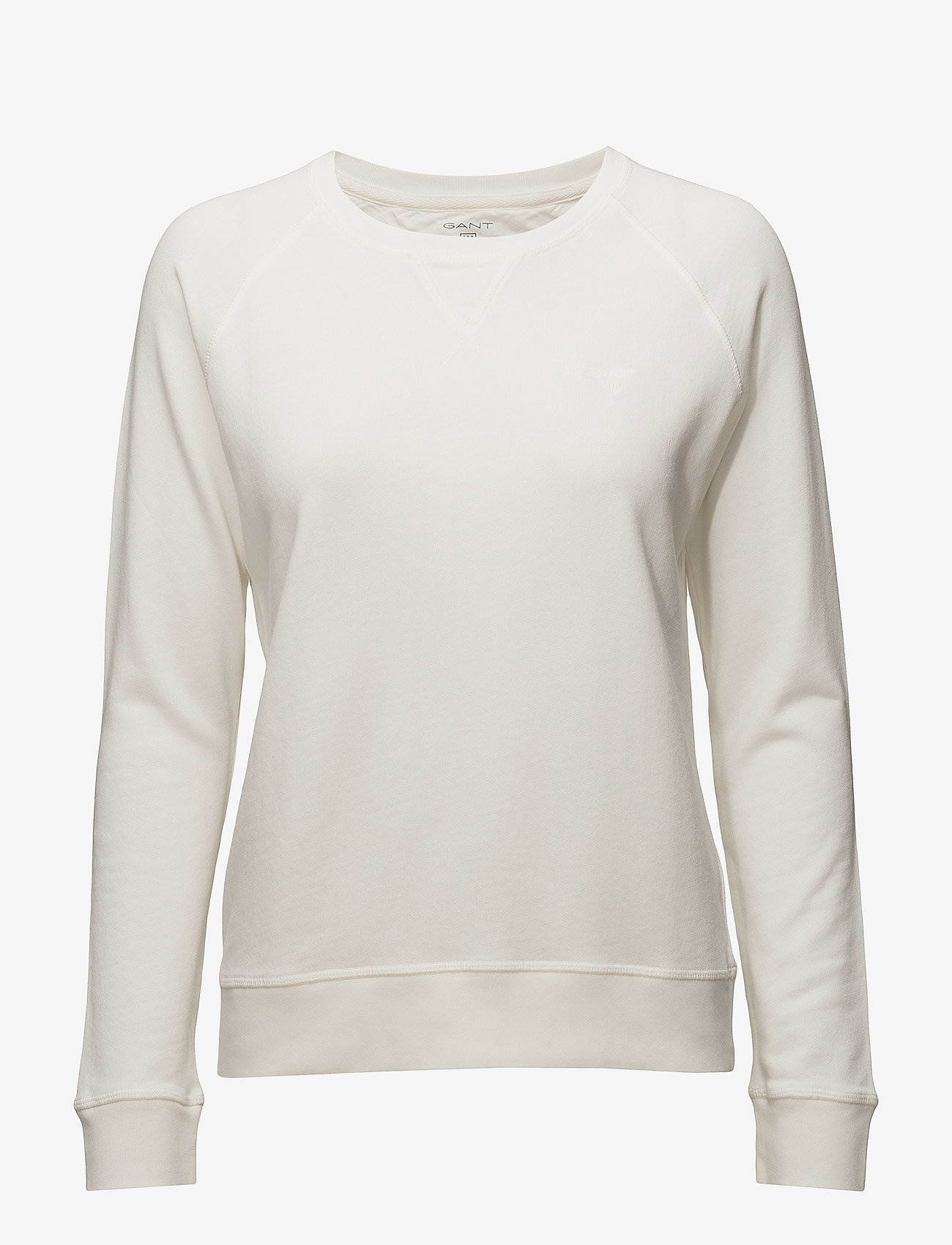 GANT - O2. SUNBLEACHED C-NECK SWEAT - offwhite - 0