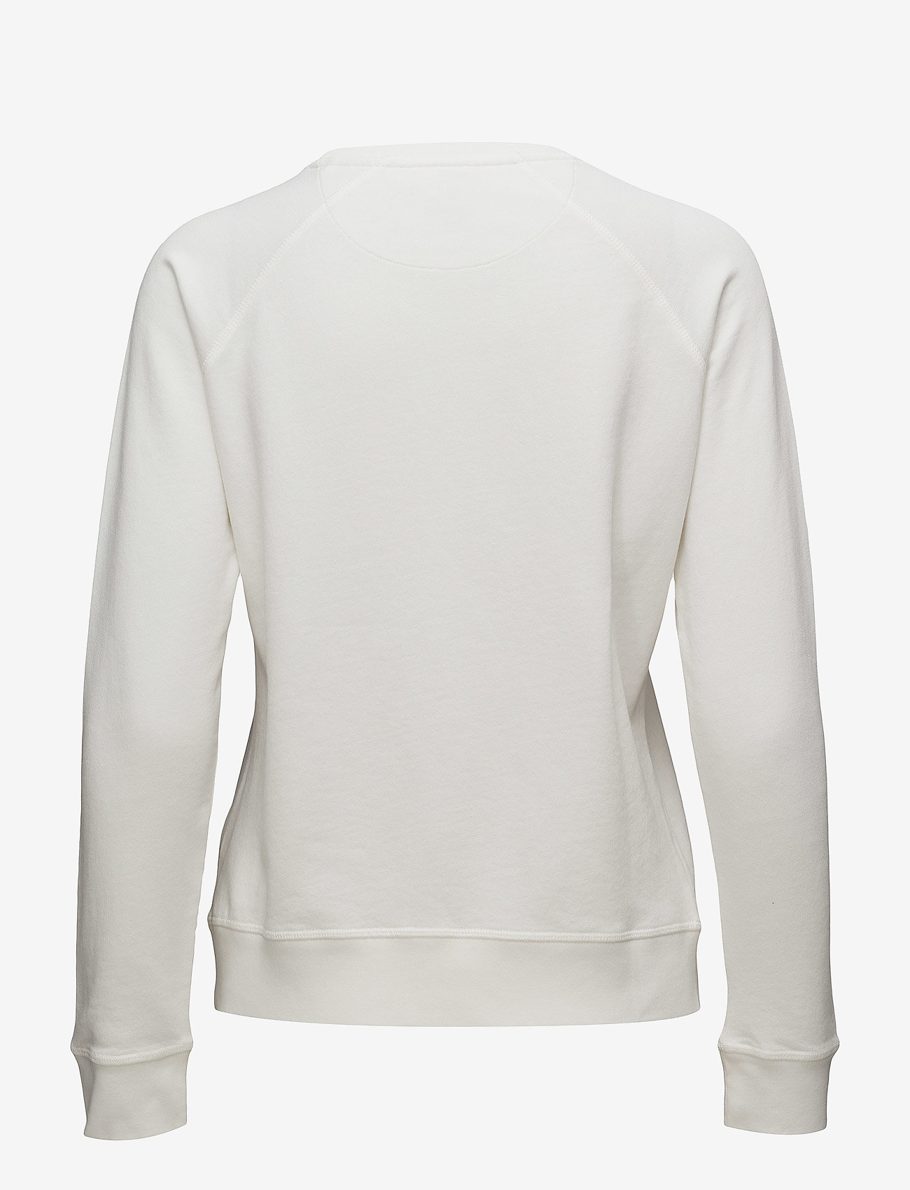 GANT - O2. SUNBLEACHED C-NECK SWEAT - offwhite - 1