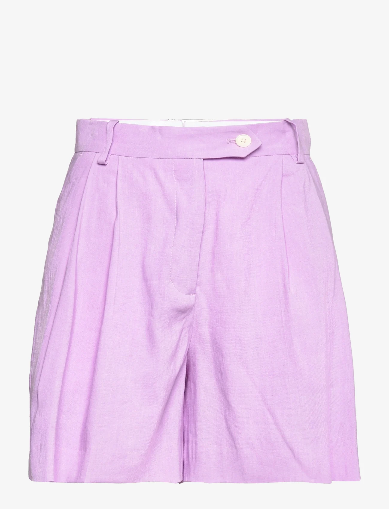 GANT - D2. STRETCH LINEN SHORTS - chino shorts - crocus purple - 0
