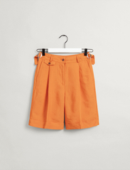 GANT - D2. HW LINEN BLEND LONG SHORTS - chino shorts - sweet orange - 5