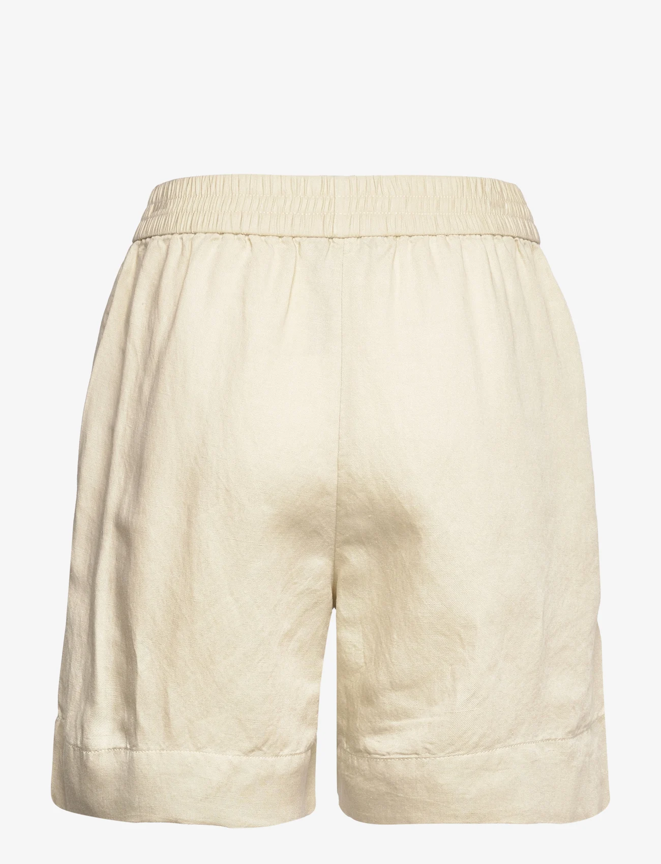 GANT - LINEN VISCOSE PULL-ON SHORTS - casual shorts - desert beige - 1