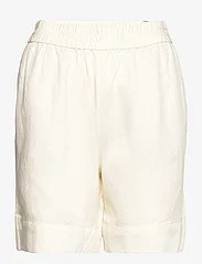 GANT - LINEN VISCOSE PULL-ON SHORTS - casual shorts - eggshell - 0