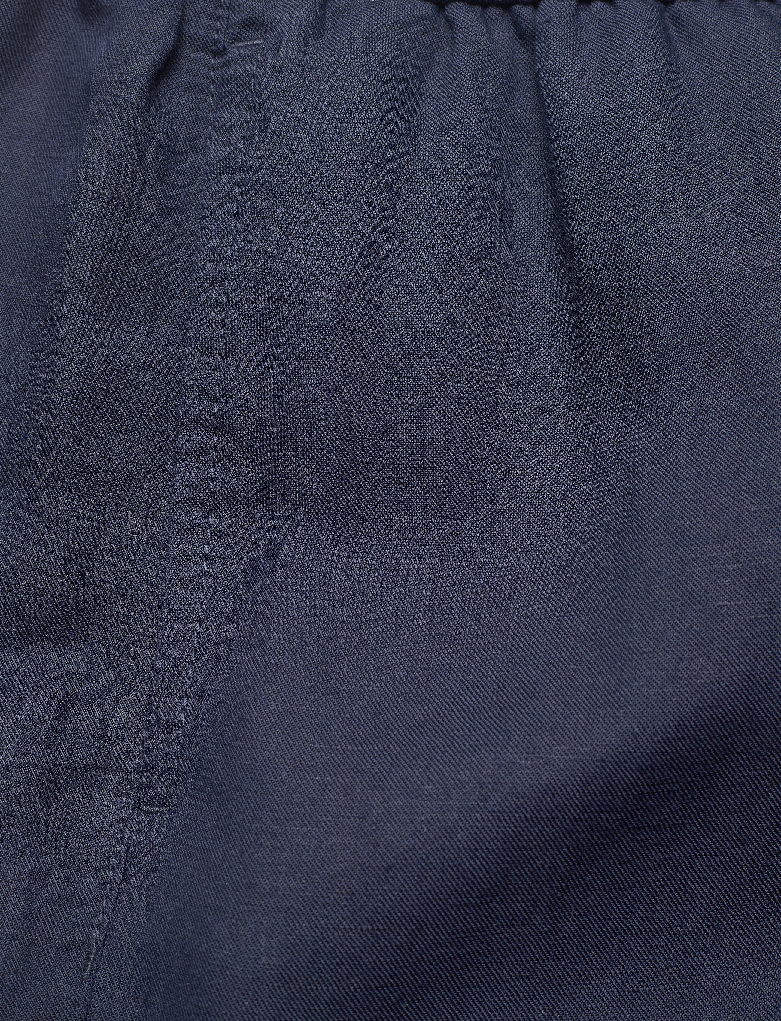 GANT - LINEN VISCOSE PULL-ON SHORTS - evening blue - 2