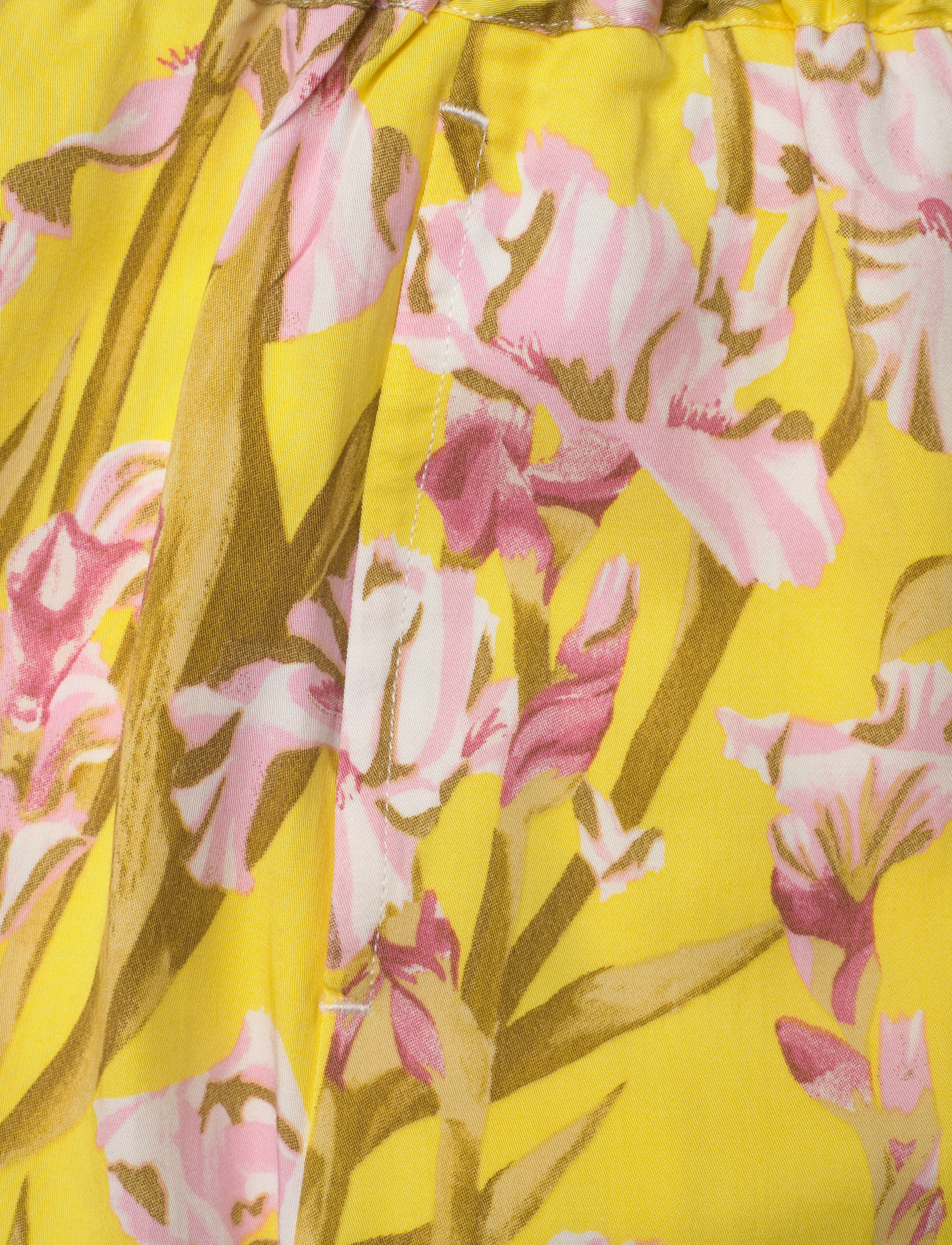 GANT - IRIS PRINT PULL ON SHORTS - canary yellow - 2