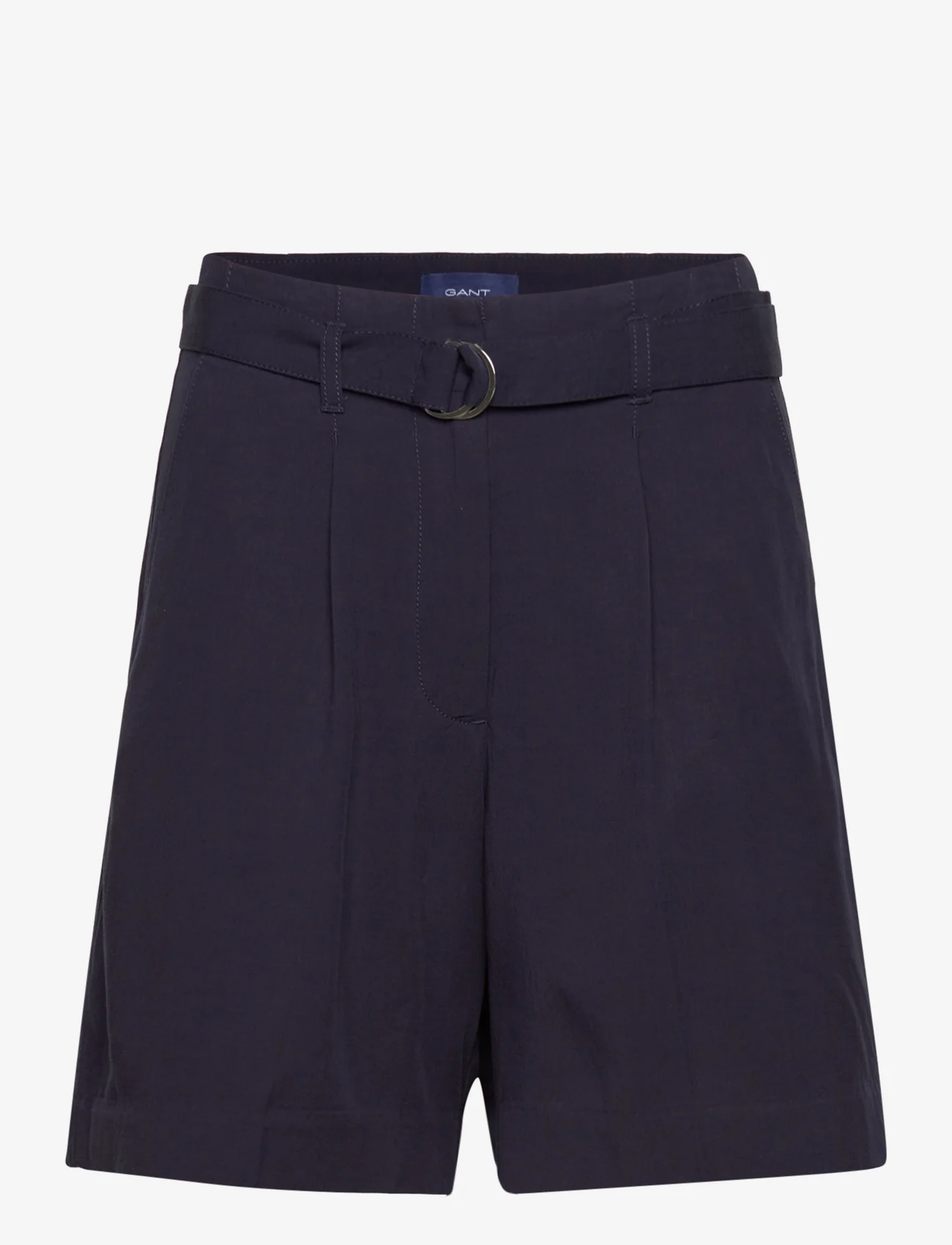 GANT - RELAXED BELTED SHORTS - casual szorty - evening blue - 0