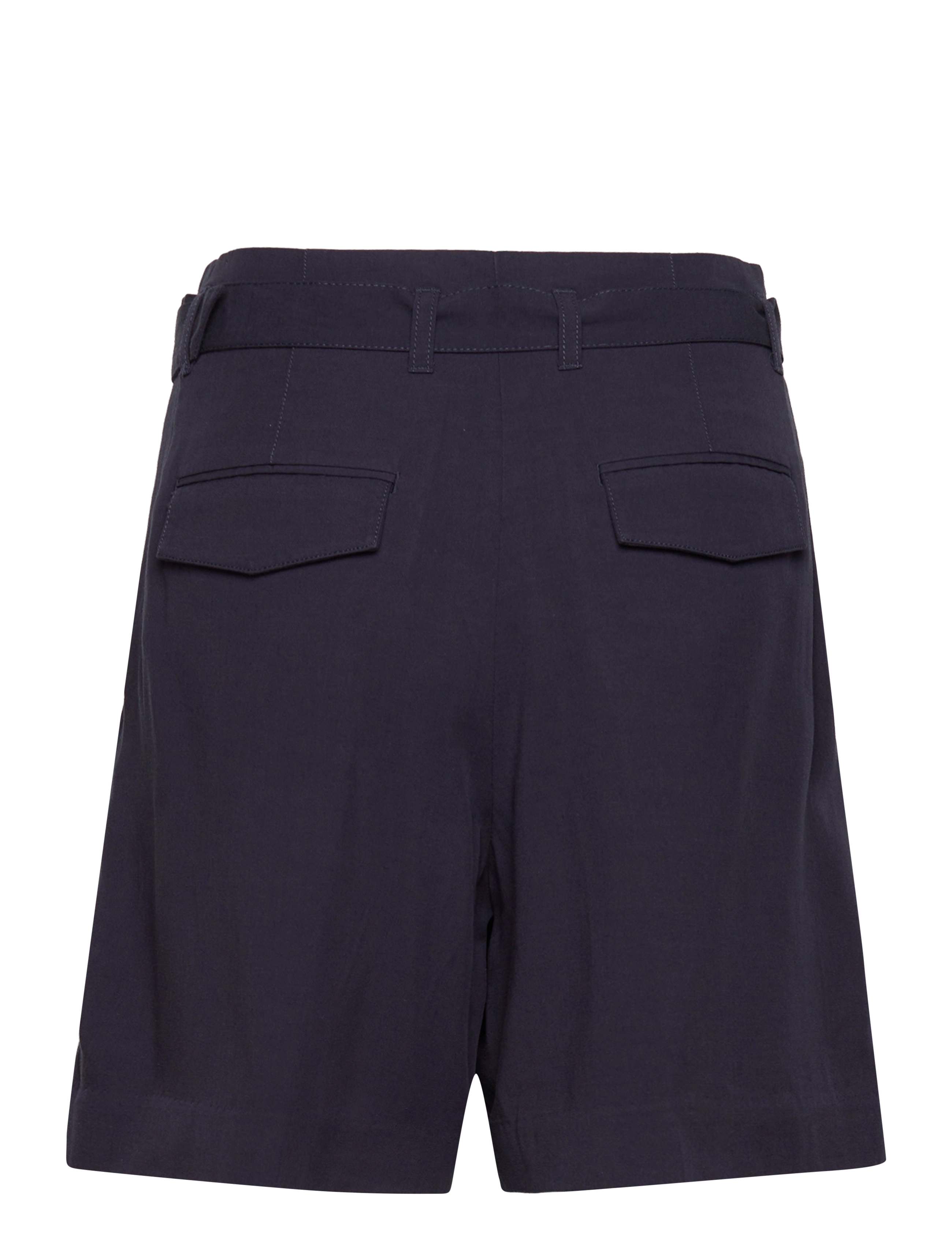GANT - RELAXED BELTED SHORTS - evening blue - 1
