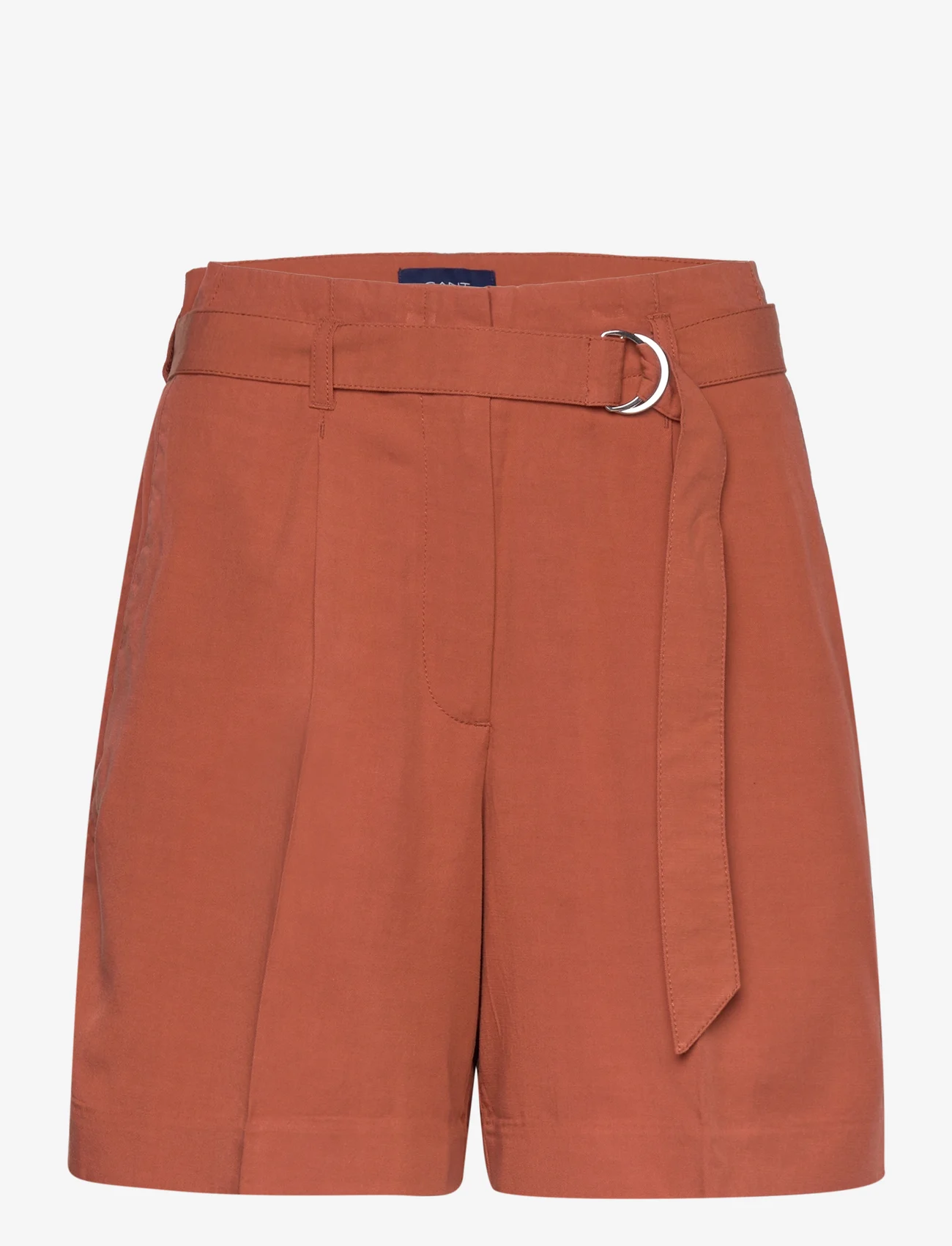 GANT - RELAXED BELTED SHORTS - casual szorty - light copper - 0