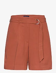 GANT - RELAXED BELTED SHORTS - ikdienas šorti - light copper - 0