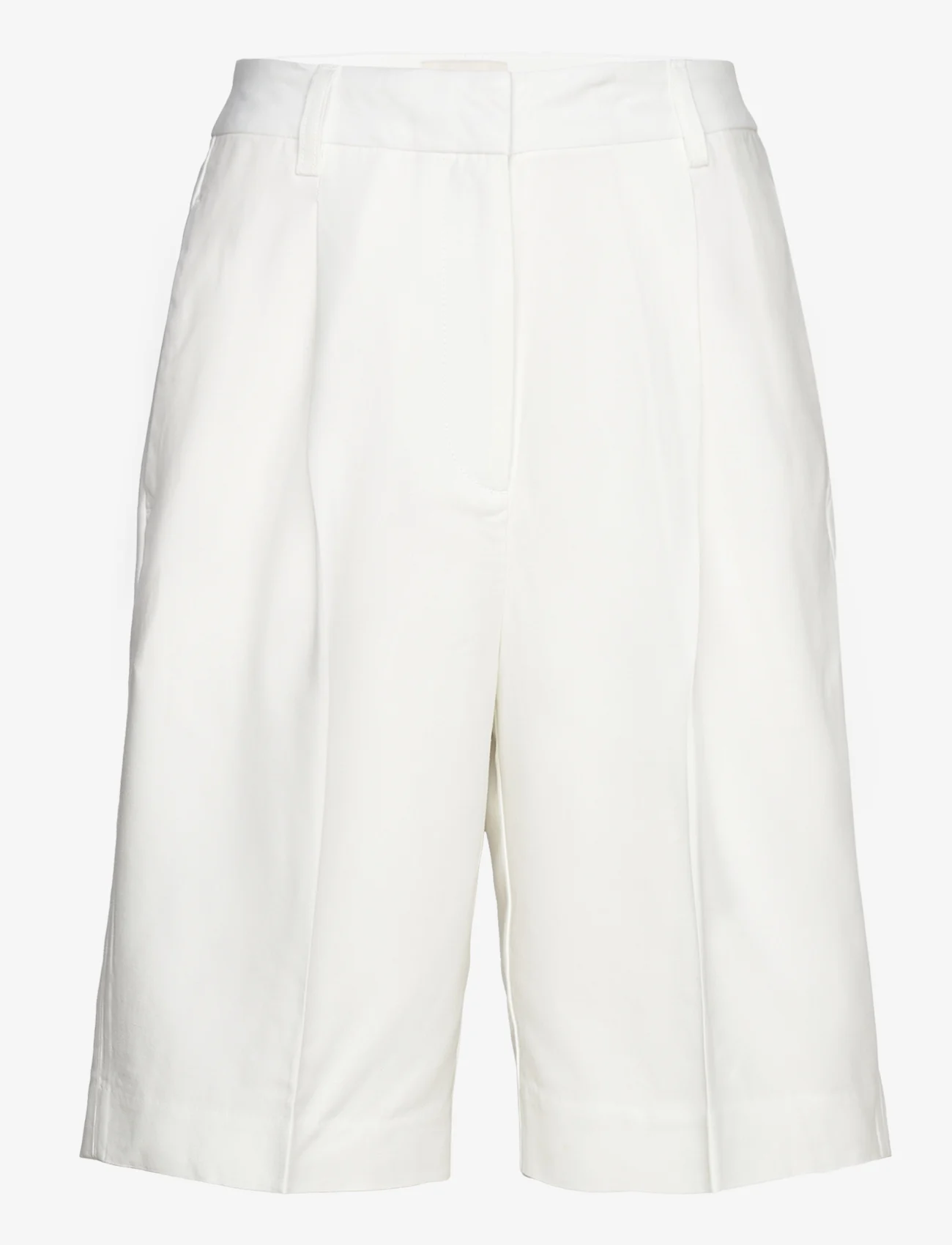 GANT - RELAXED PLEATED SHORTS - casual shorts - white - 0