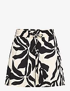 REL PALM PRINT PULL ON SHORTS - SOFT OAT