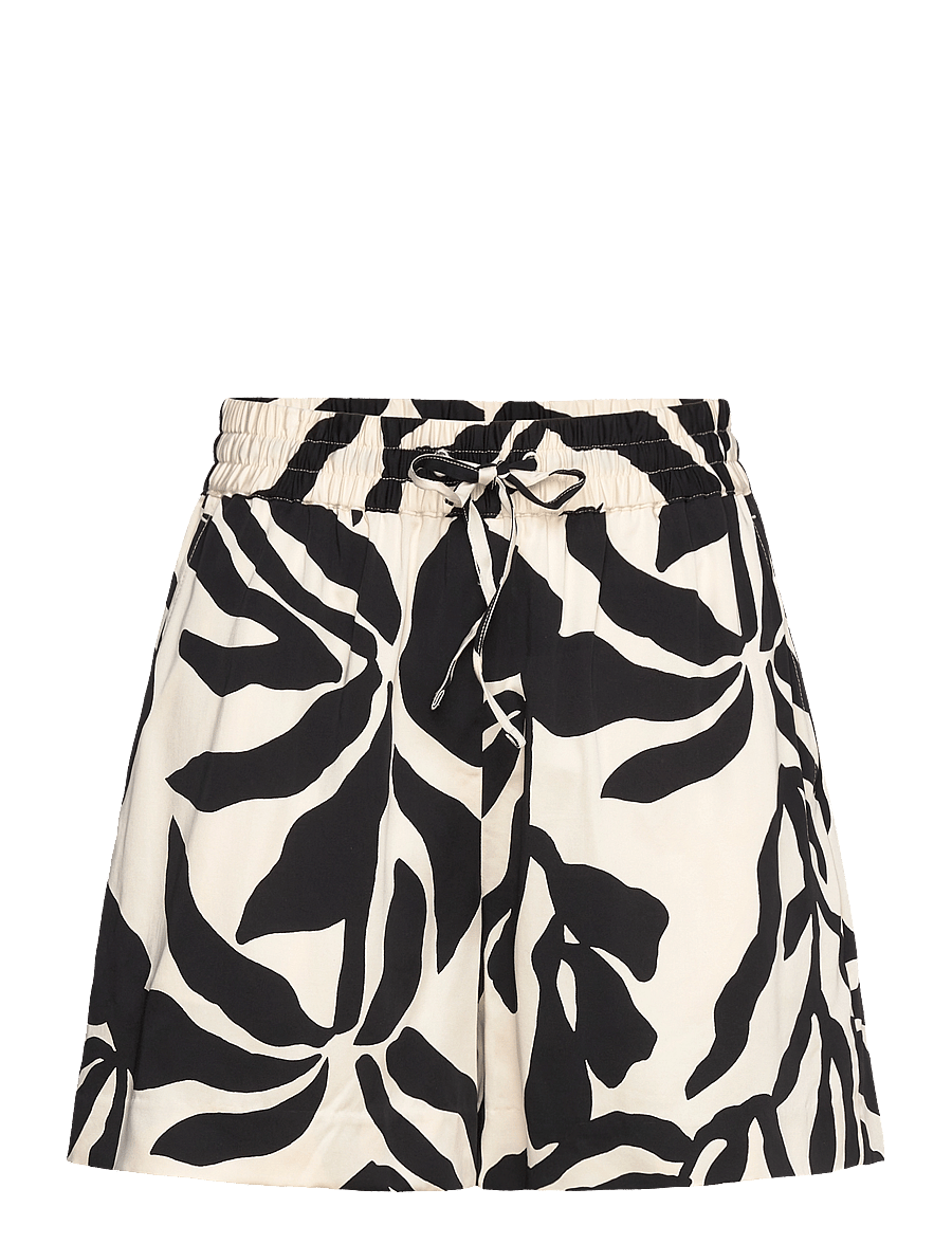 Gant - REL PALM PRINT PULL ON SHORTS - soft oat - 1