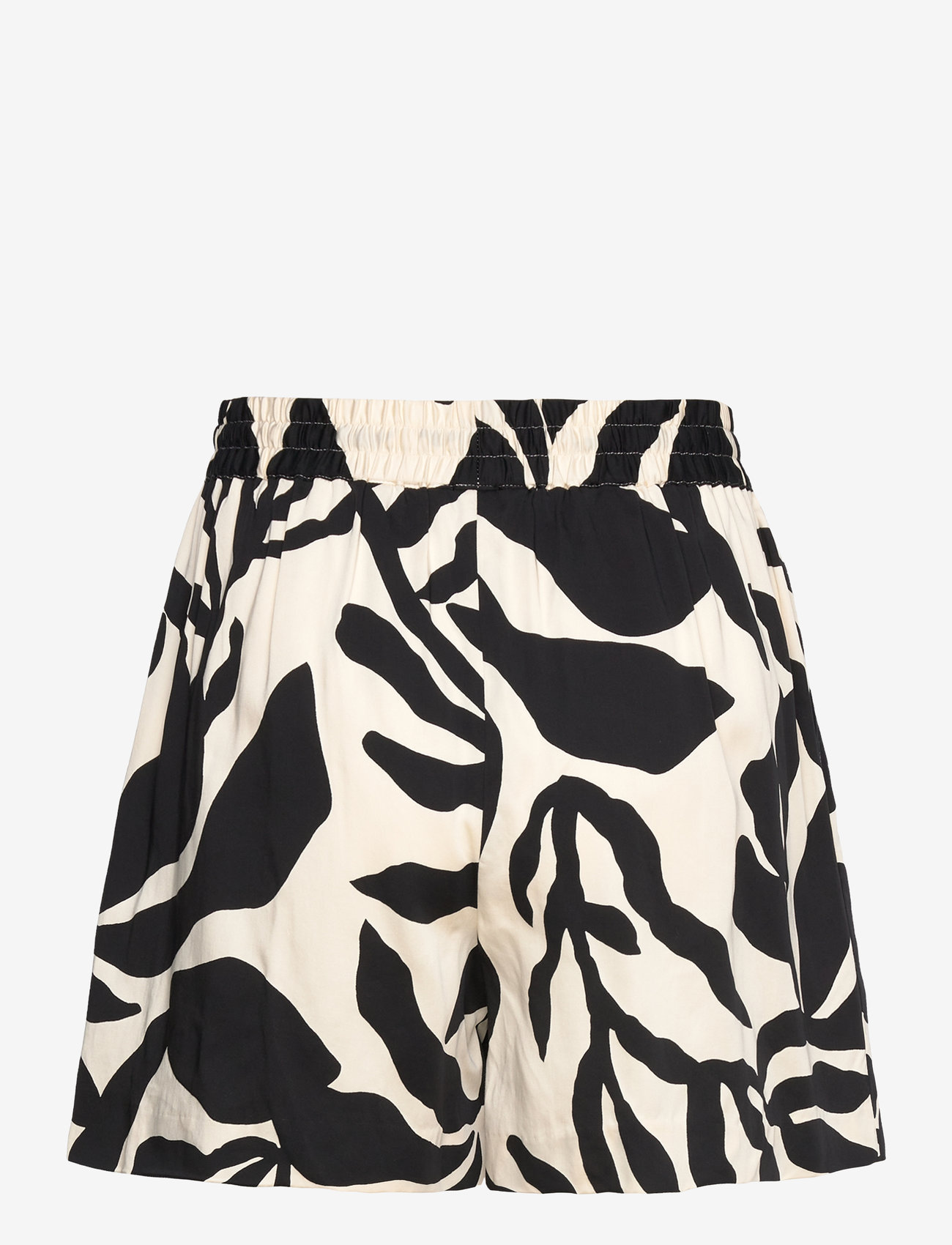 GANT - REL PALM PRINT PULL ON SHORTS - casual shorts - soft oat - 1